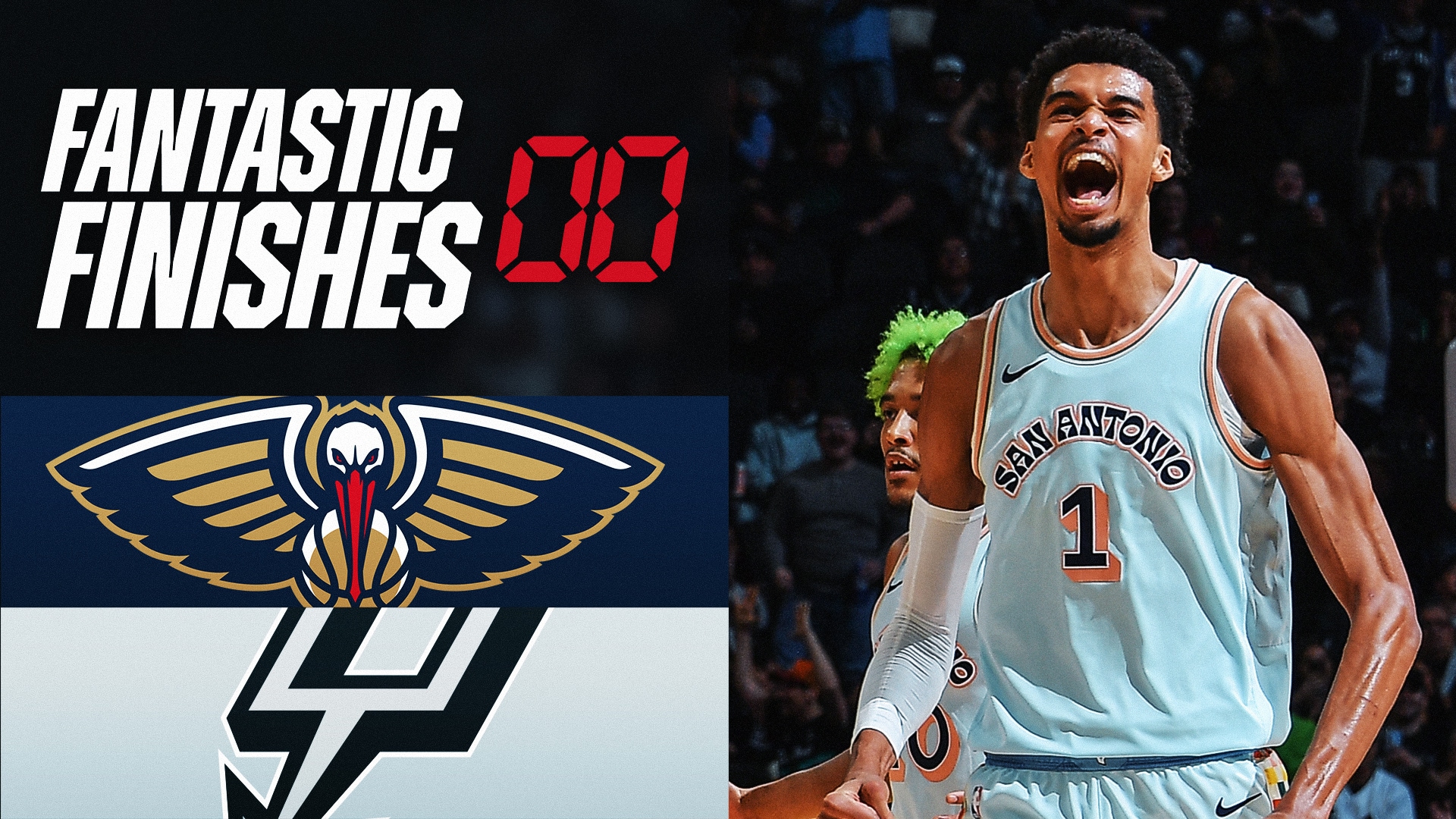Pelicans vs. Spurs goes down to the wire