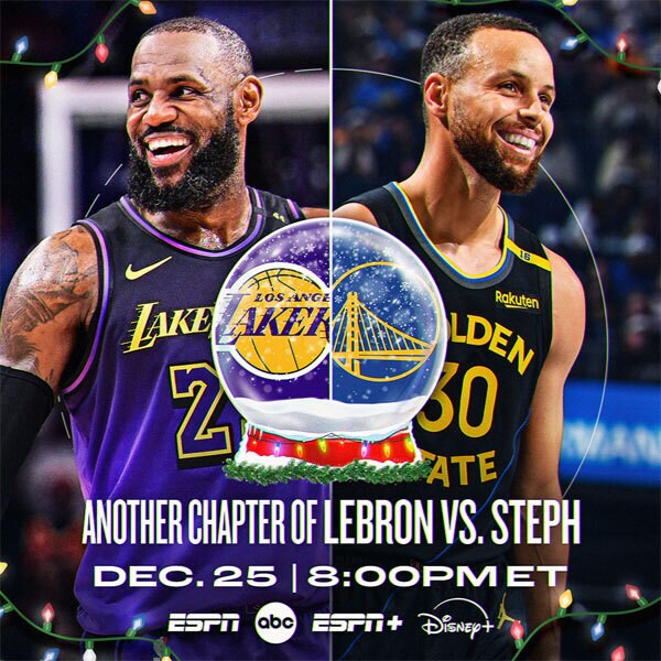 Starting 5, Dec. 25 5 mustsee NBA on Christmas Day games tip at noon