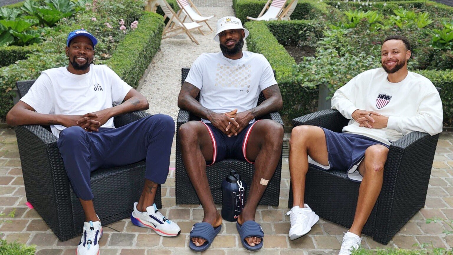 NBA OGs Kevin Durant, LeBron James and Stephen Curry unpack their