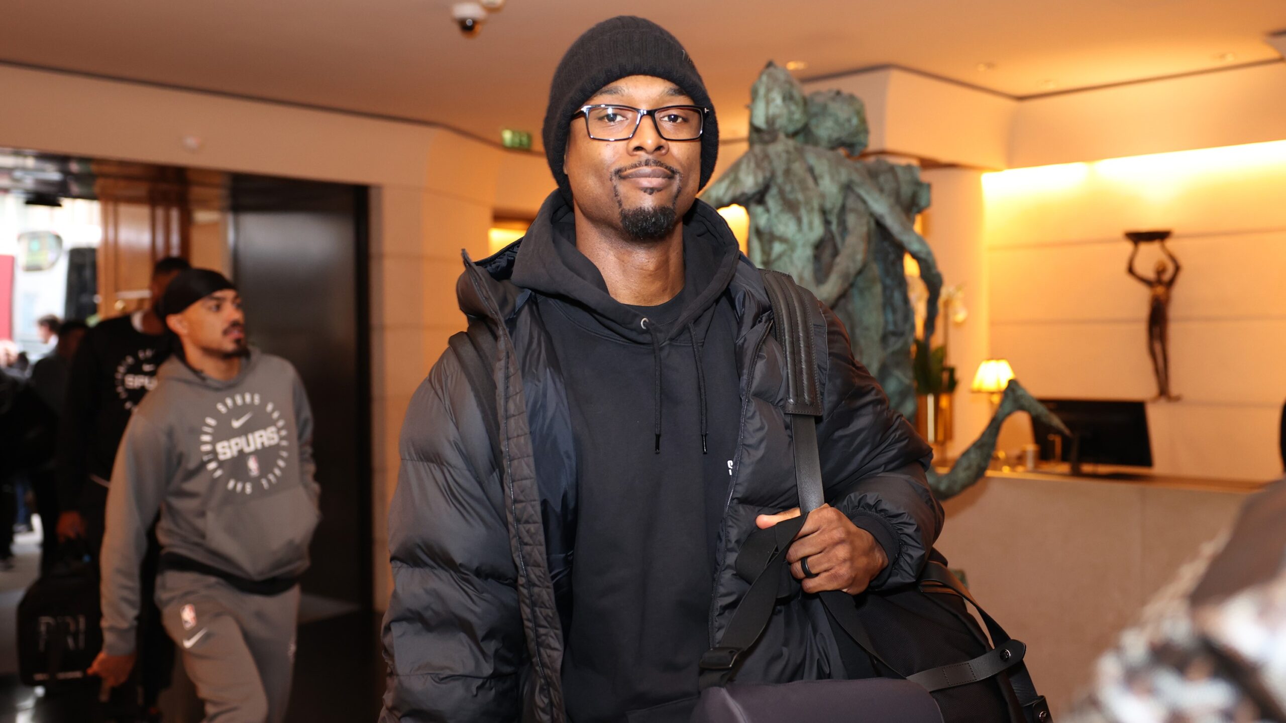 San Antonio Spurs Arrival