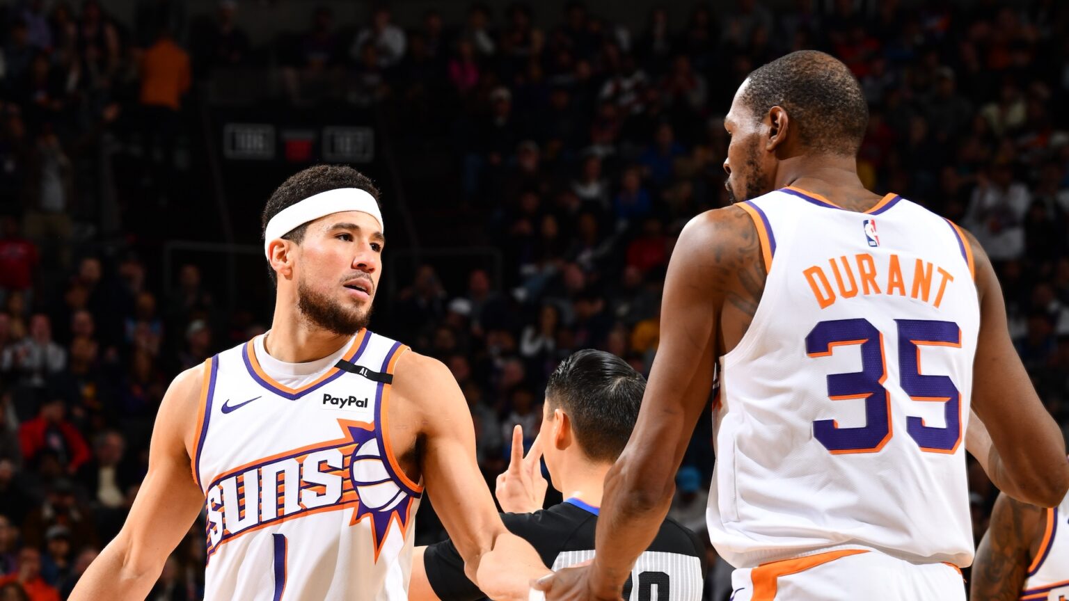 Kevin Durant, Devin Booker fueling Suns' rise