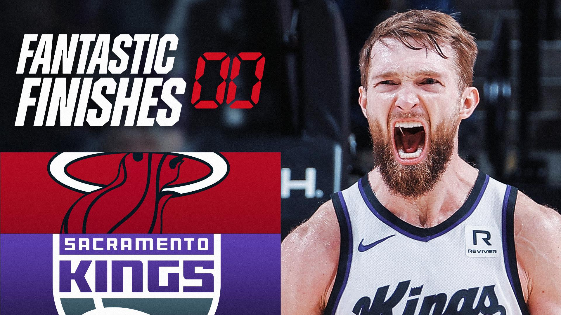 Kings hang on, win 2OT thriller vs. Heat