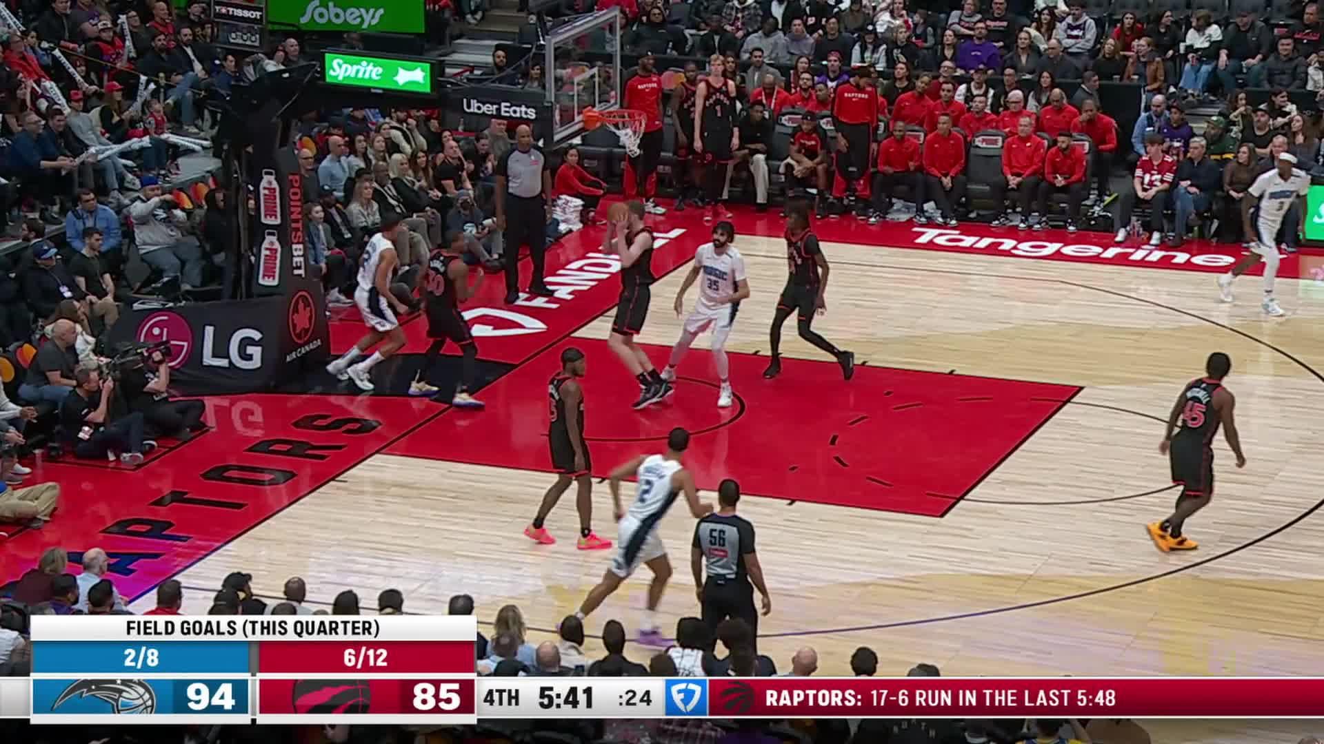 toronto raptors players stats