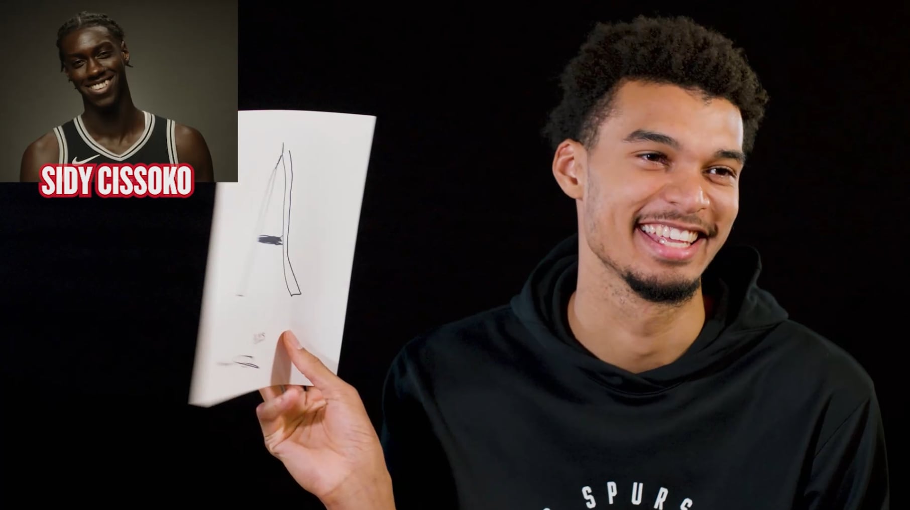 Victor Wembanyama – Draw the Eiffel Tower