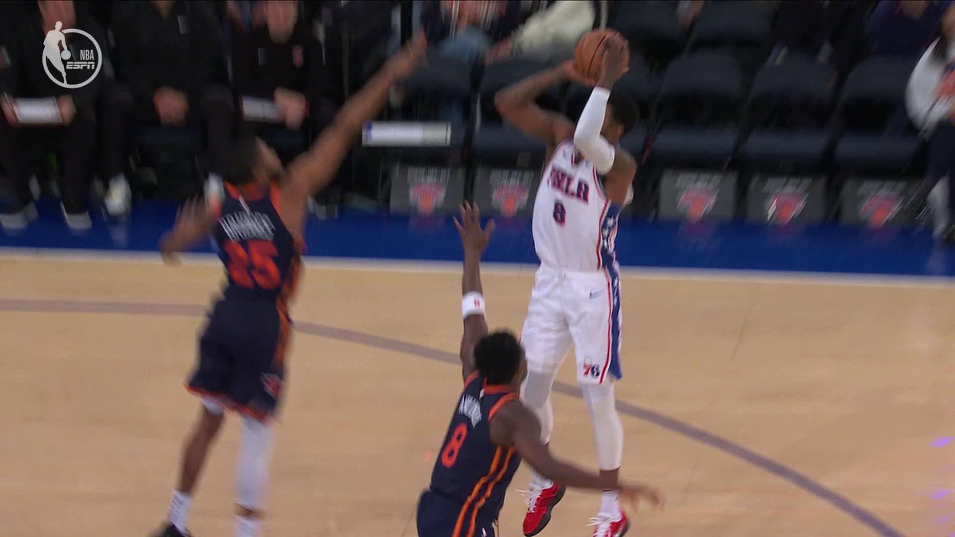 Paul George with 25 Points vs. New York Knicks