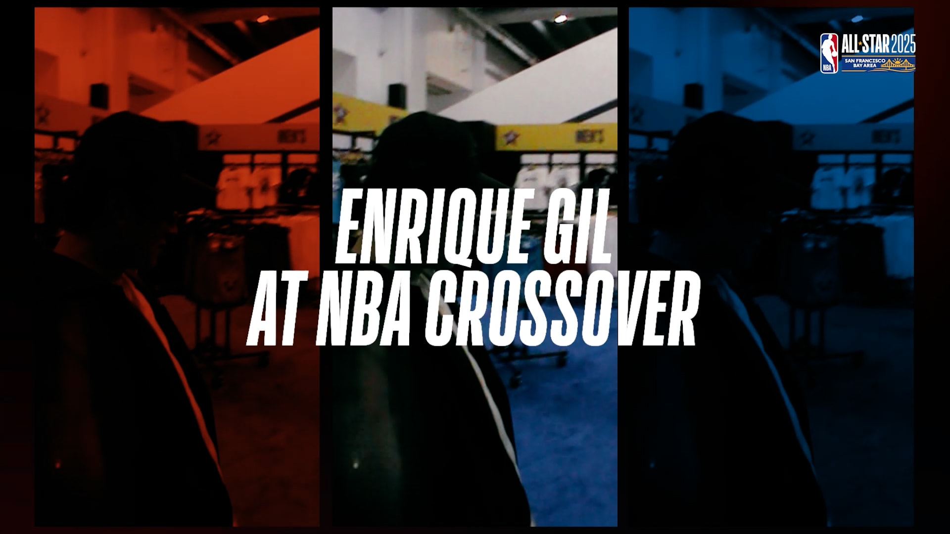 Enrique Gil at NBA Crossover
