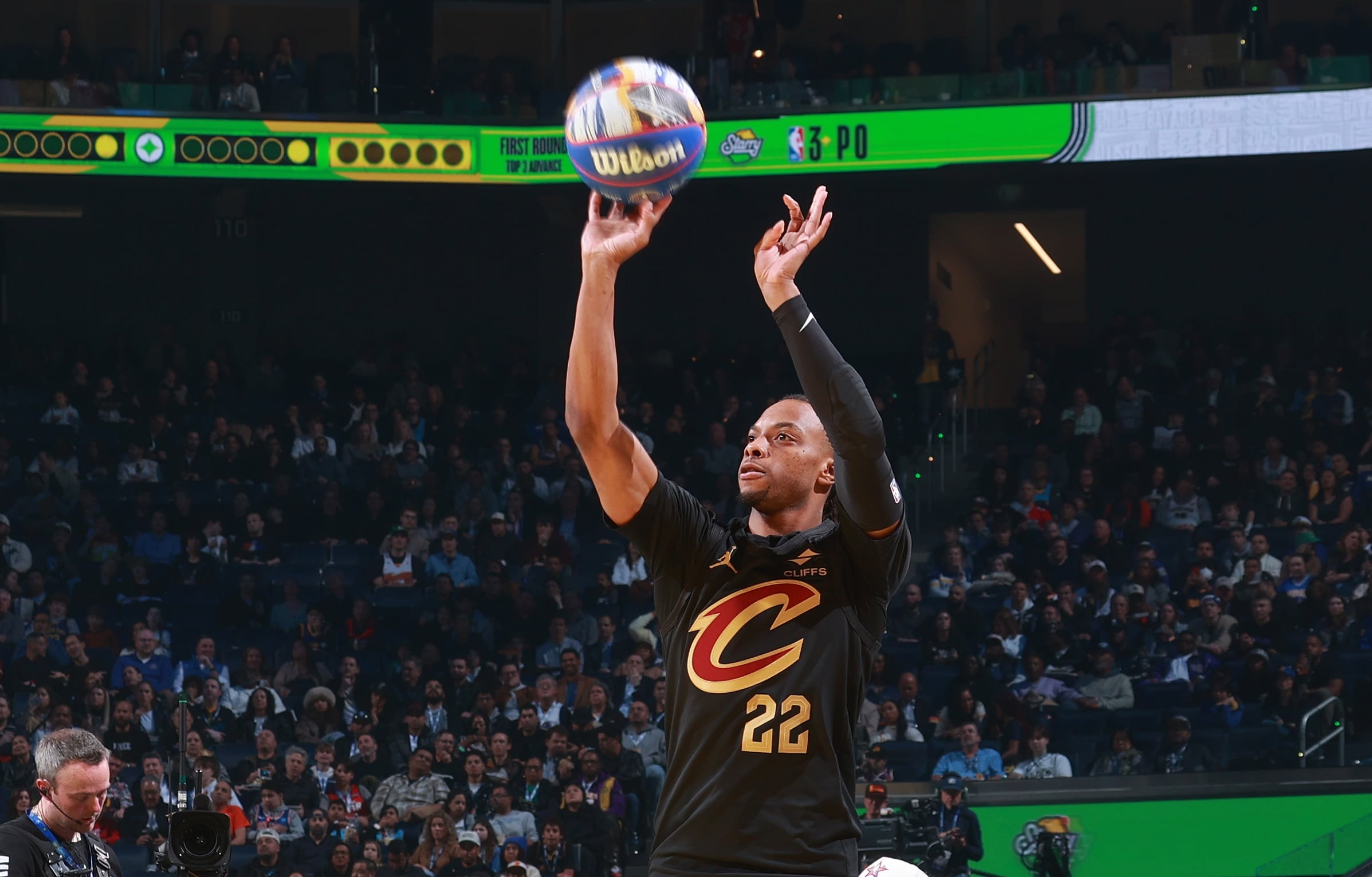 Starry 3-Point Contest: Darius Garland, Round 1
