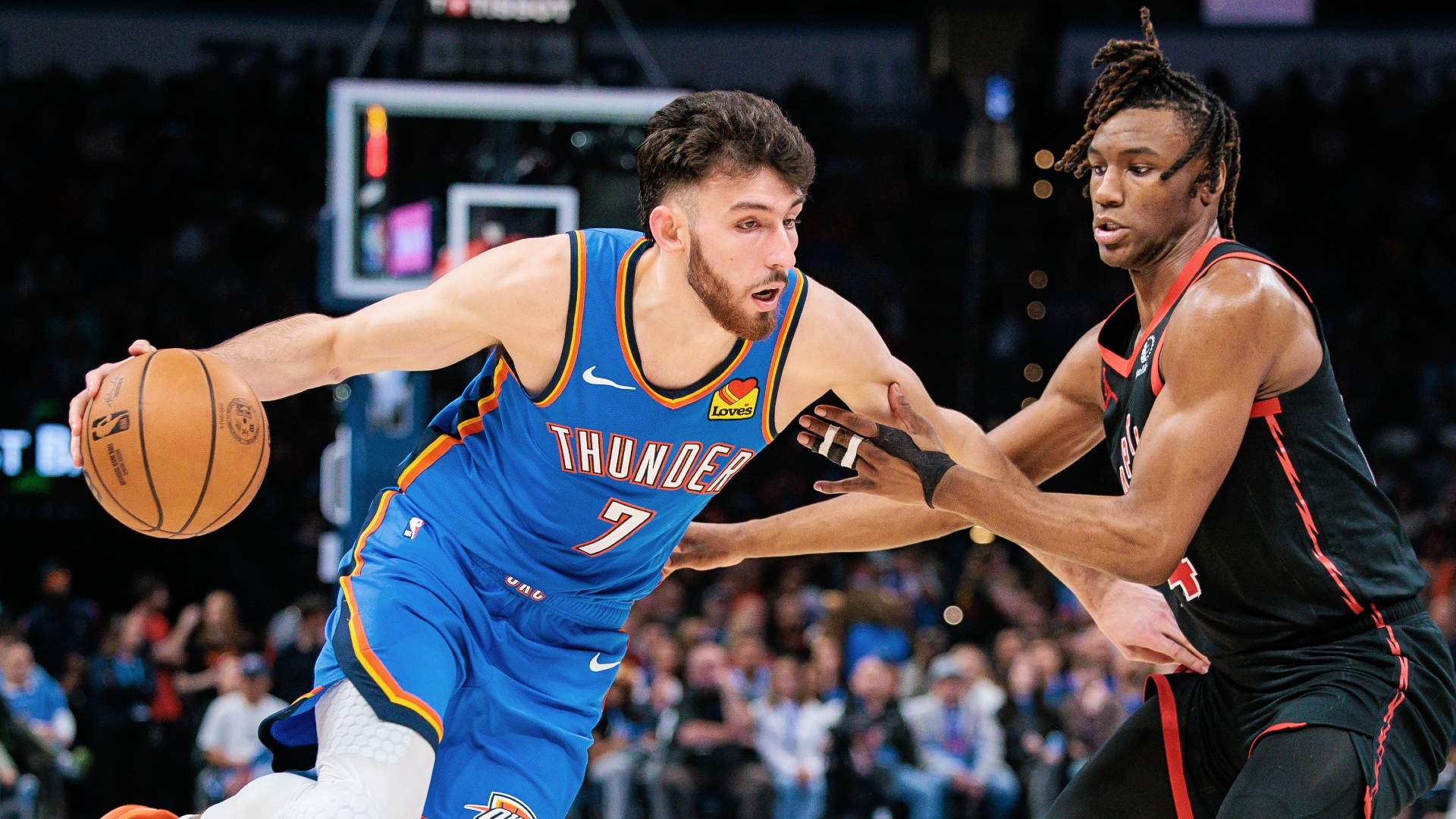 Toronto raptors vs okc thunder match player stats