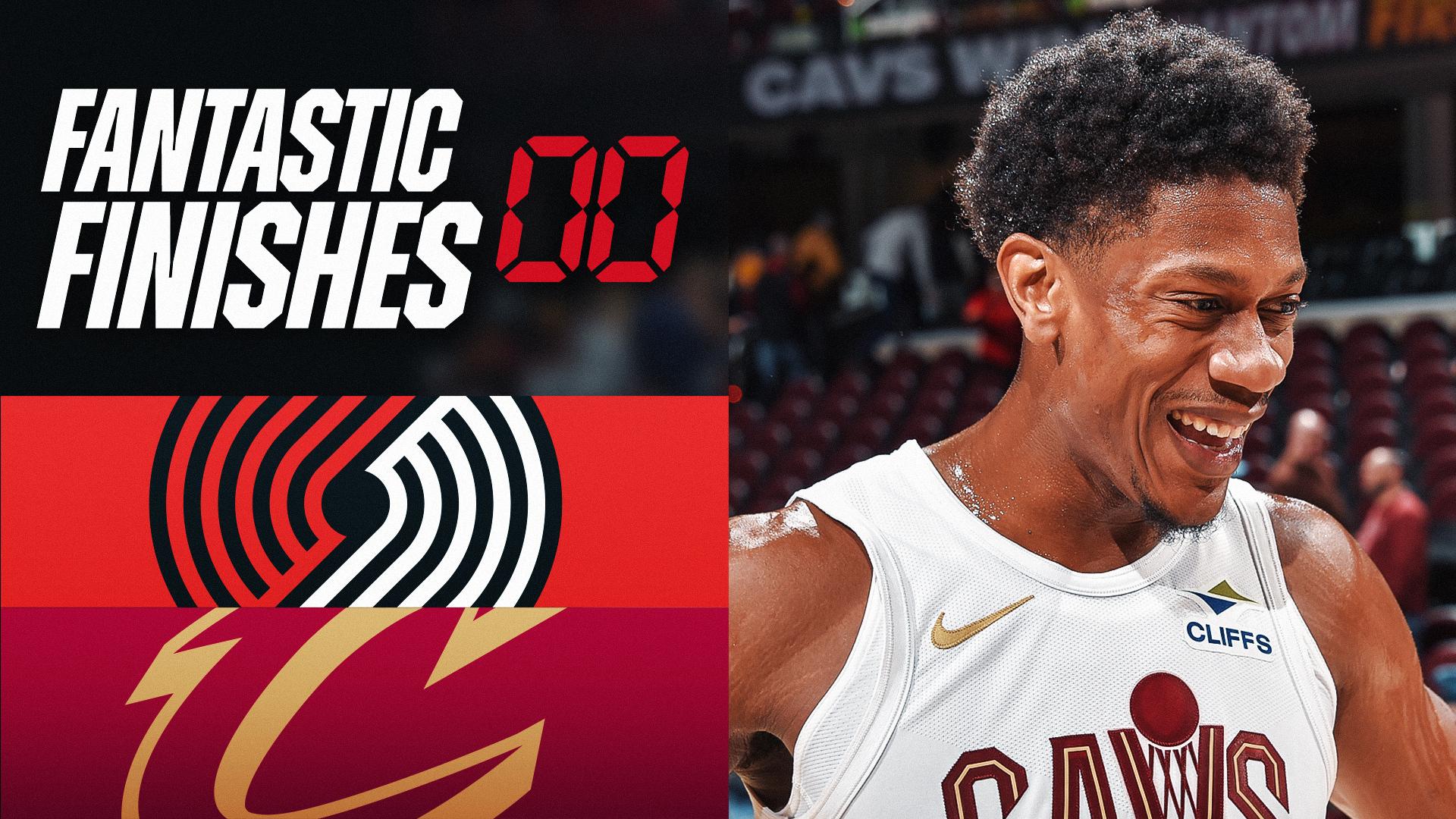 Cavs edge Blazers in OT for 10th straight win