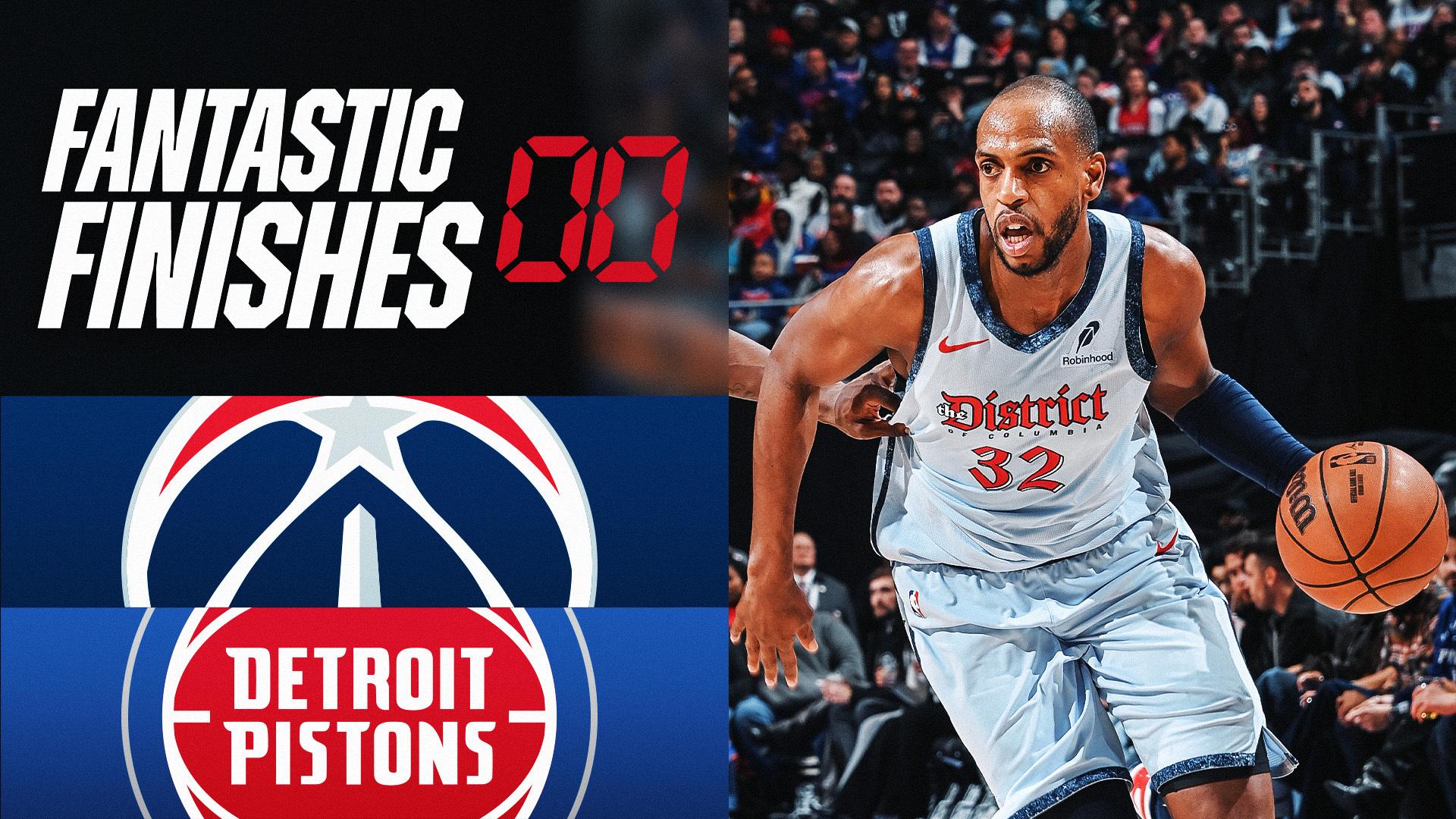 Fantastic Finish: Wizards Escape Pistons