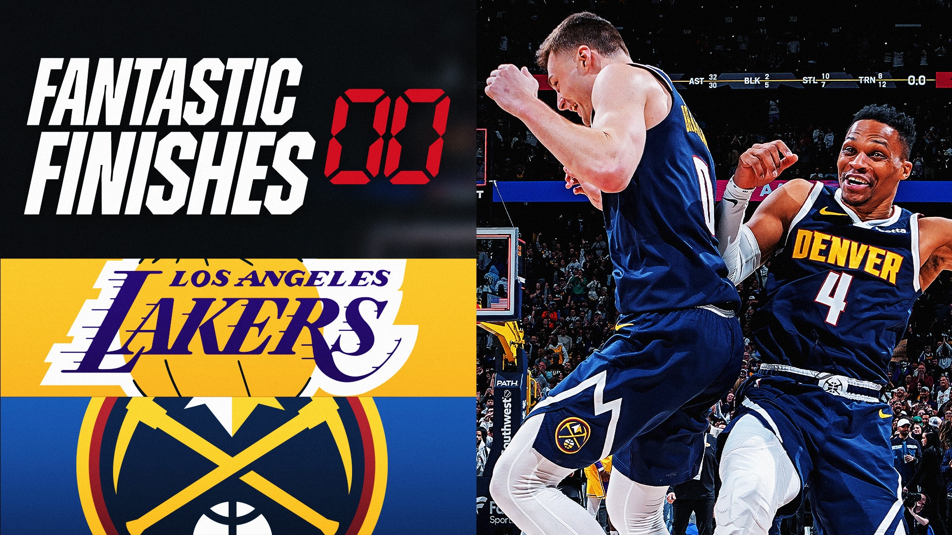 Lakers vs Nuggets ends in wild fashion