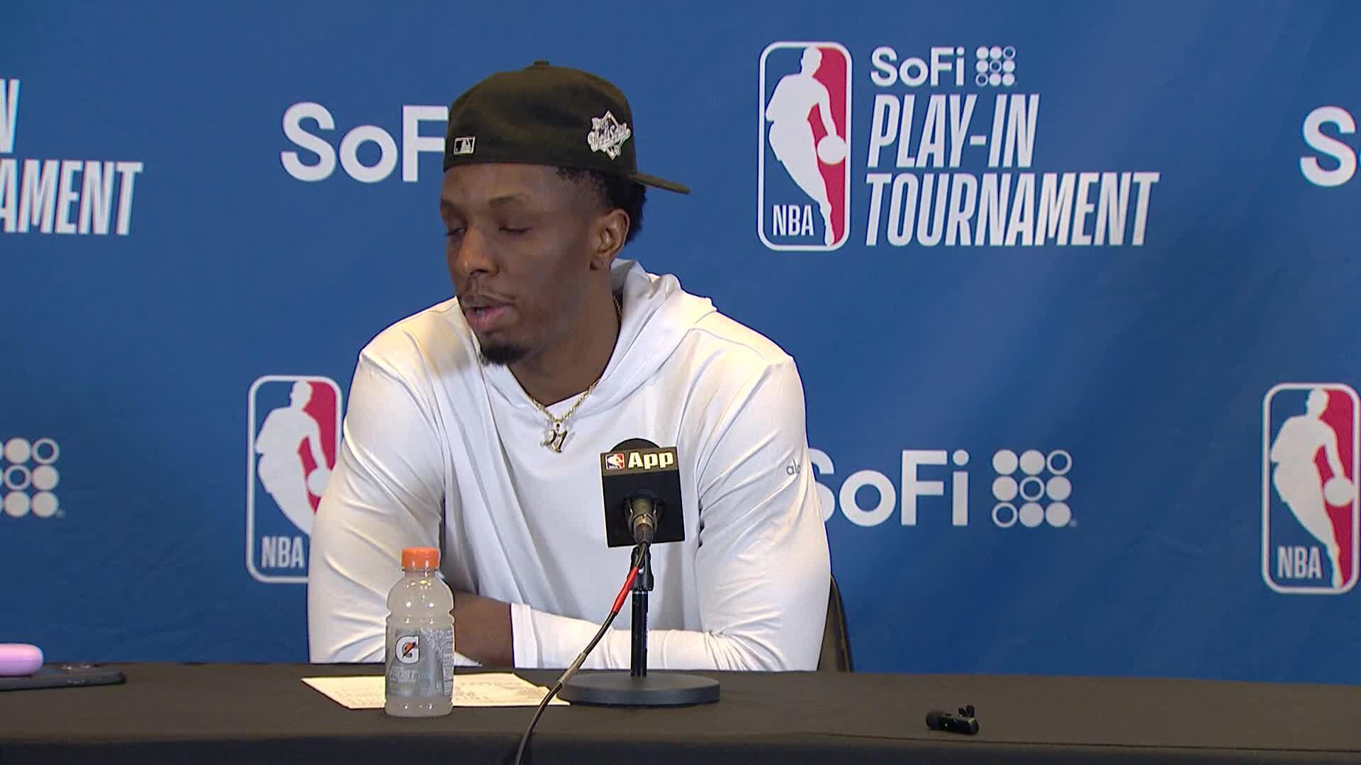 MIA 123, ATL 114: Onyeka Okongwu's Postgame Media Availability