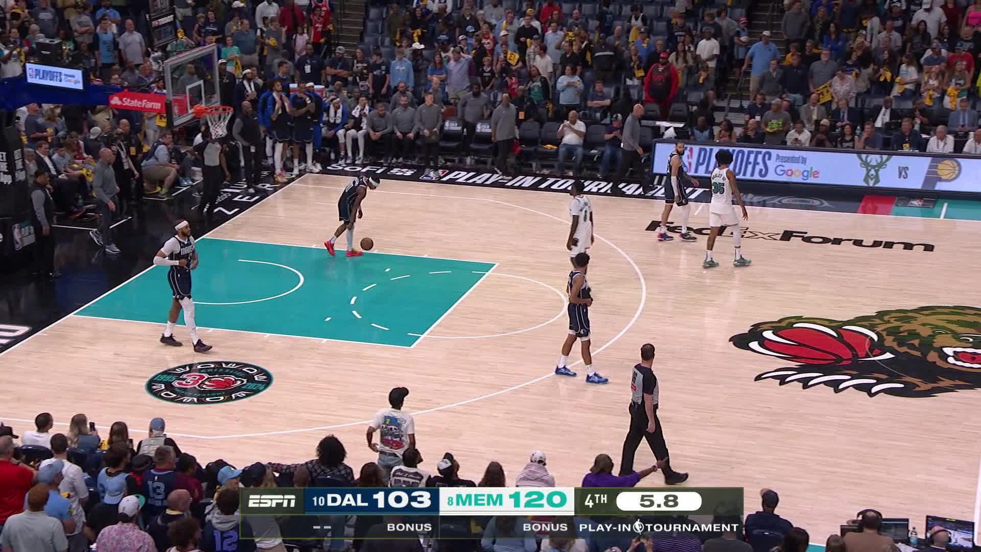 DAL vs. MEM Highlights