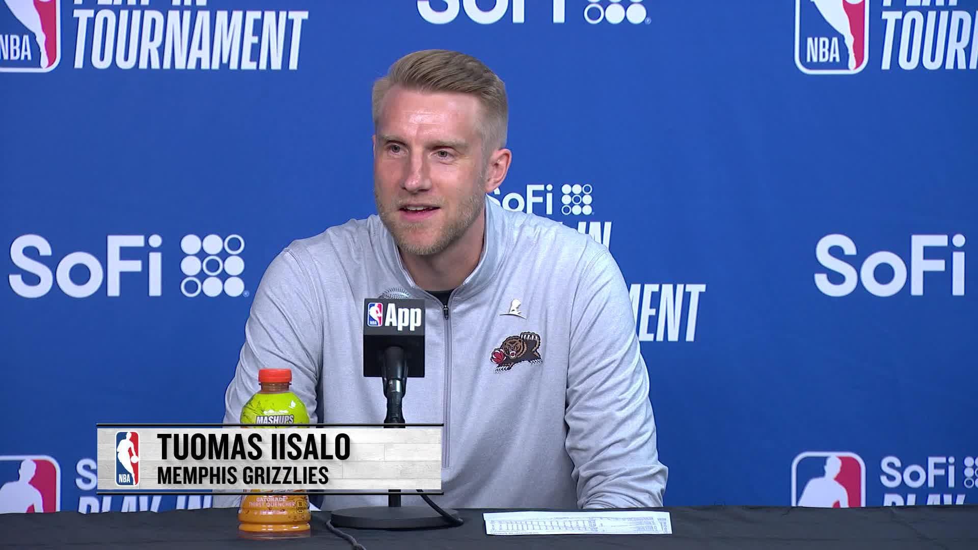 MEM 120, DAL 106: Grizzlies Coach Toumas Iisalo's Postgame Media Availability