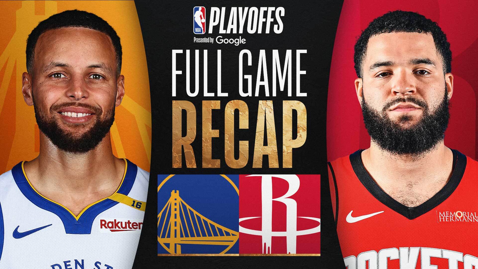 Game Recap: Rockets 131, Warriors 116