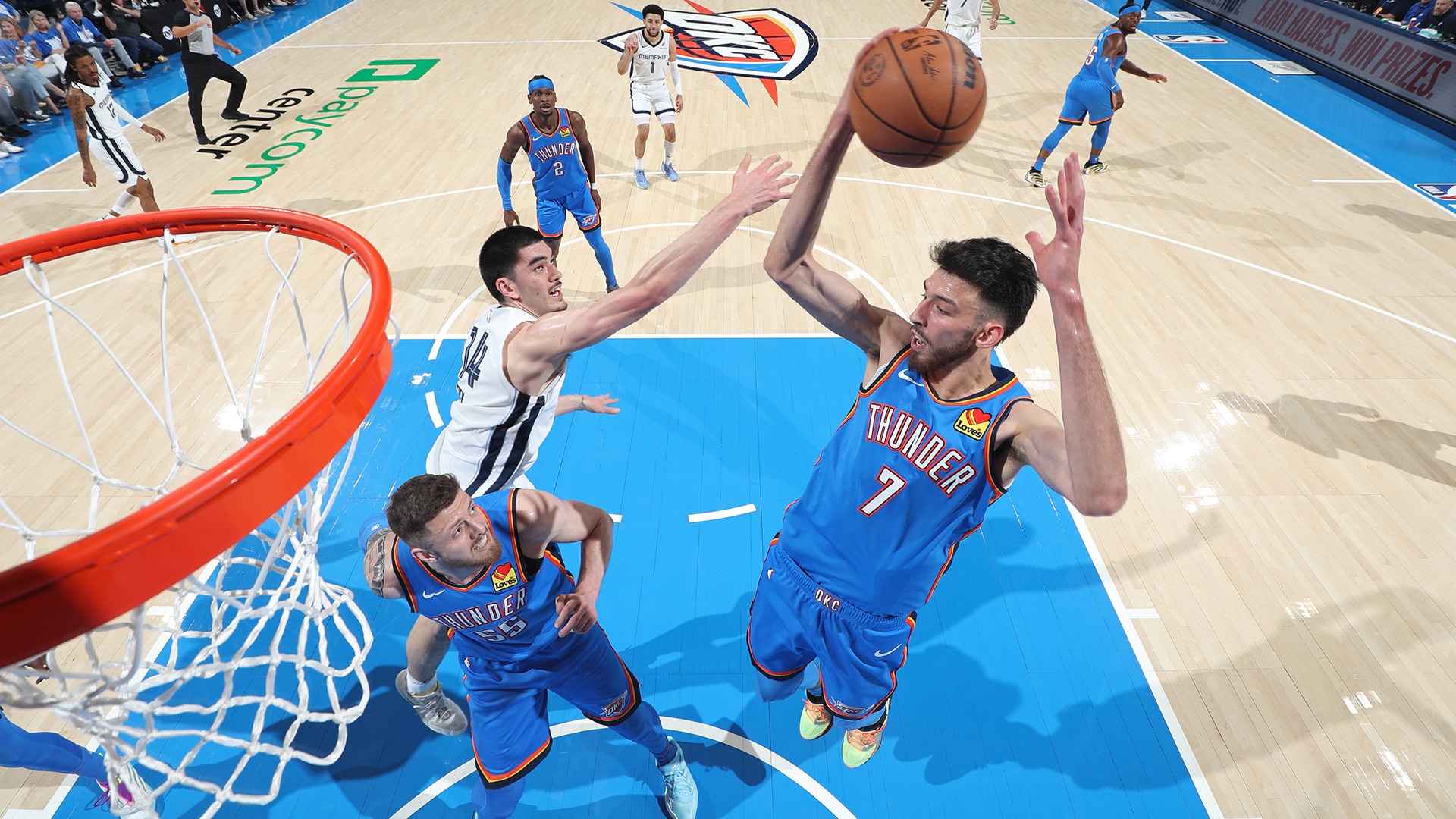Memphis Grizzlies vs Oklahoma City Thunder Apr 22, 2025 Game