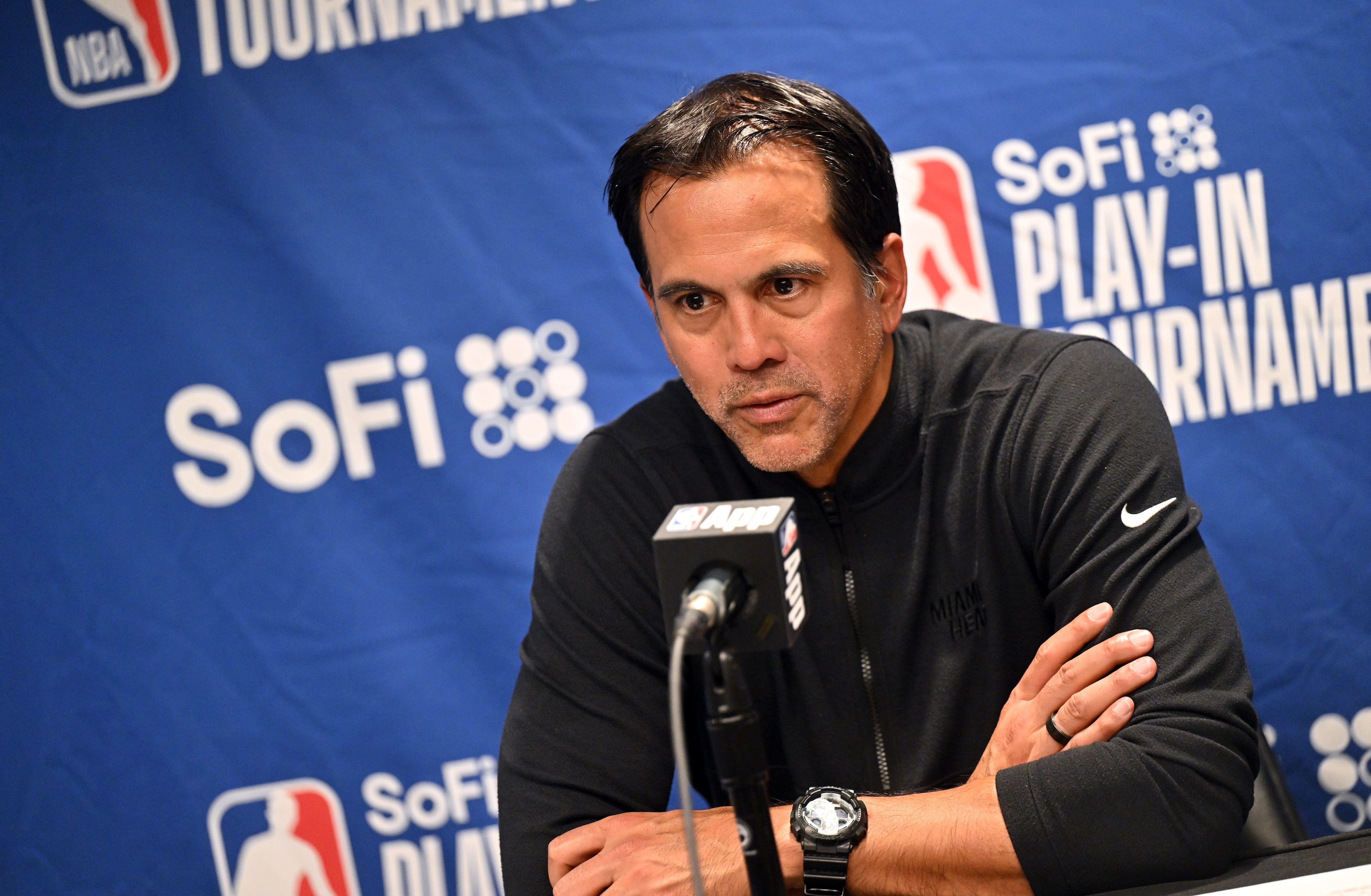MIA 123, ATL 114: Heat Coach Erik Spoelstra's Postgame Media Availability
