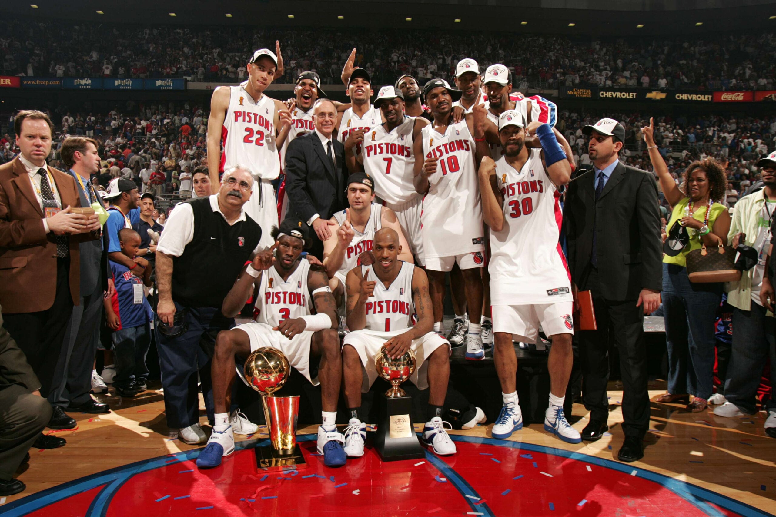 Detroit Pistons' NBA Championships