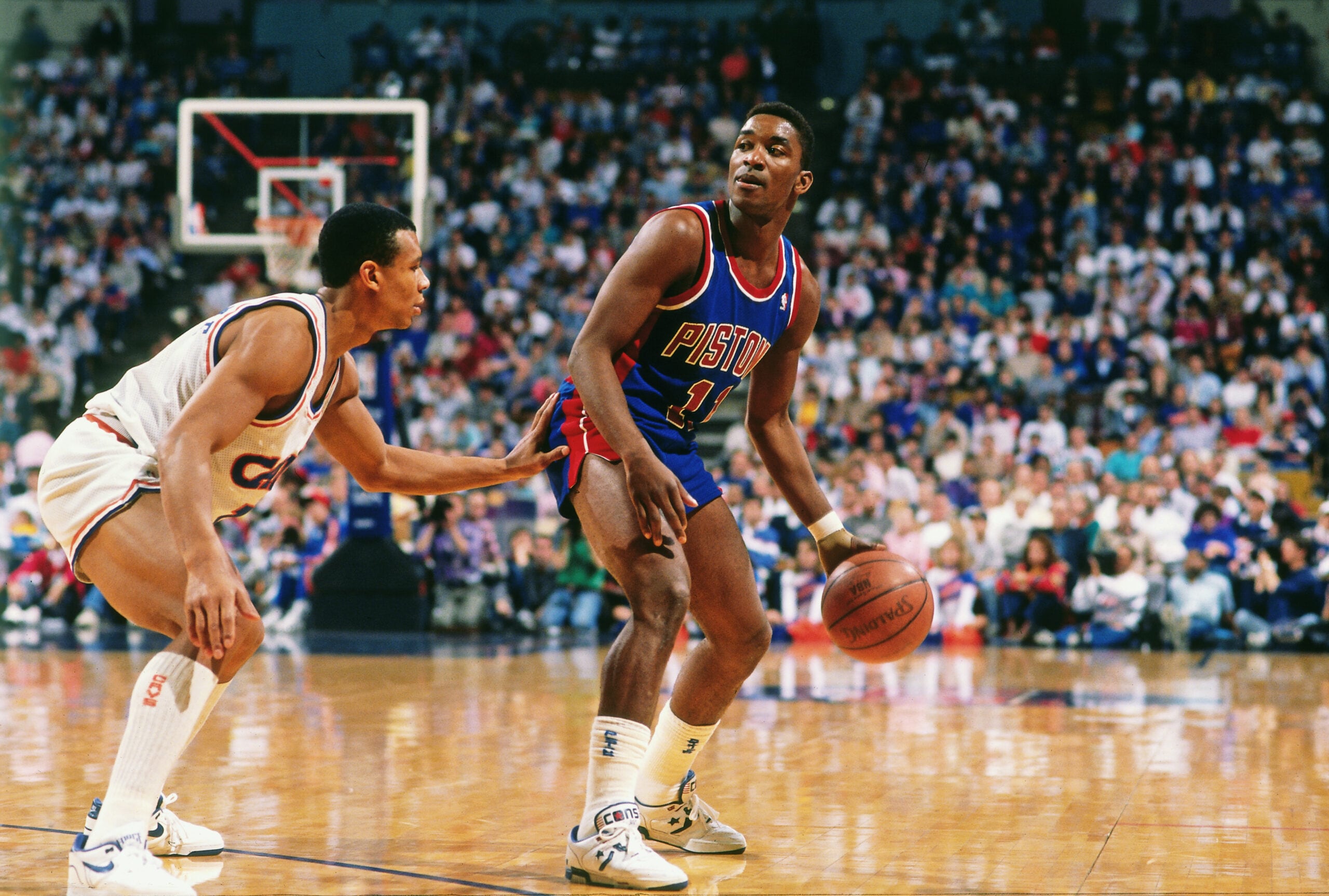 Most Points in a playoff game: Detroit Pistons