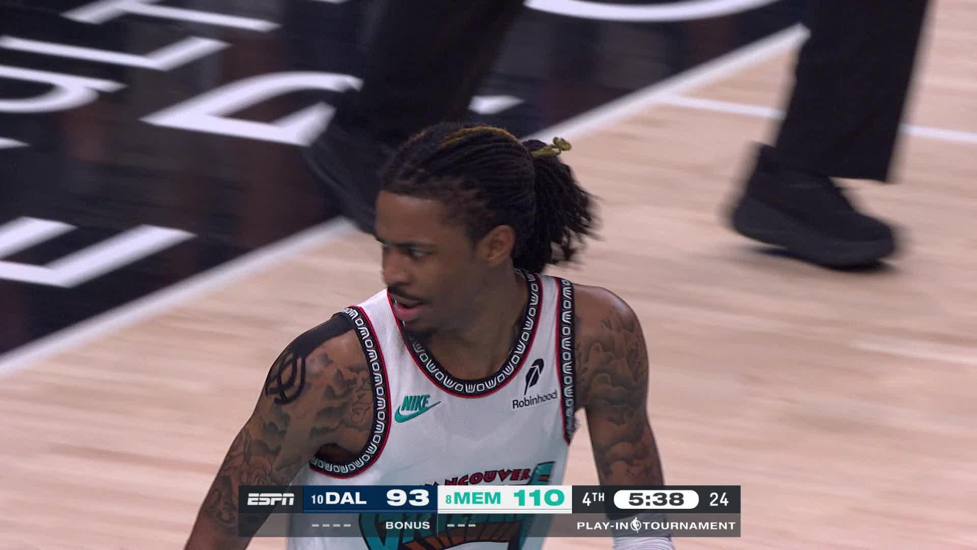 The Grizzlies take control down the stretch