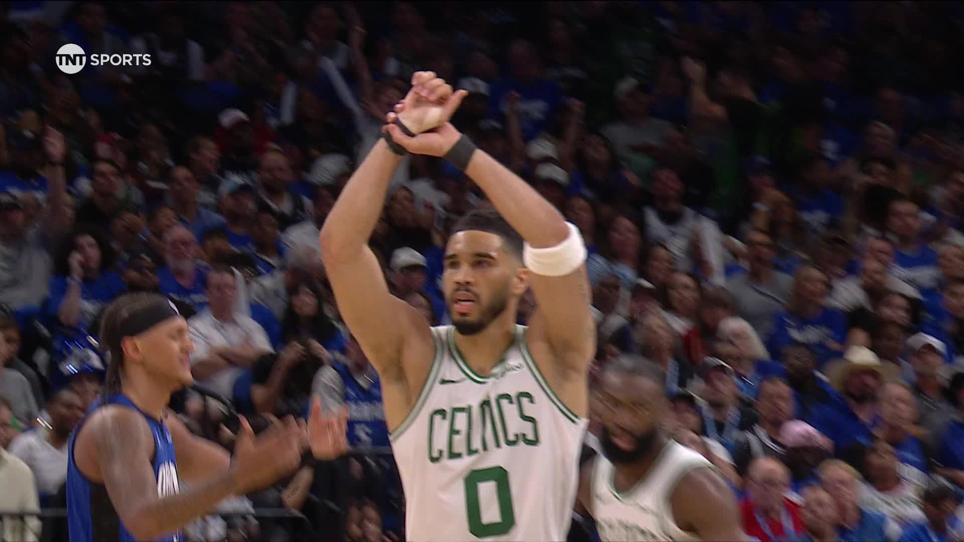 Jayson Tatum with 37 points vs. Orlando Magic in Game 4