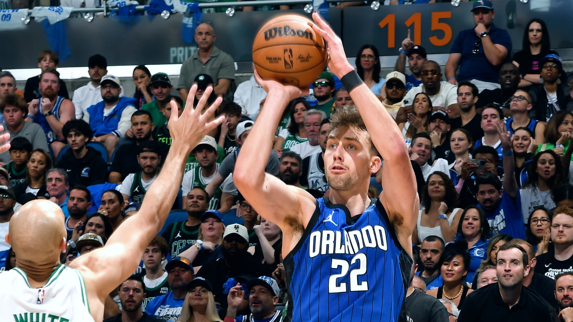 Franz Wagner with 32 Points vs. Boston Celtics