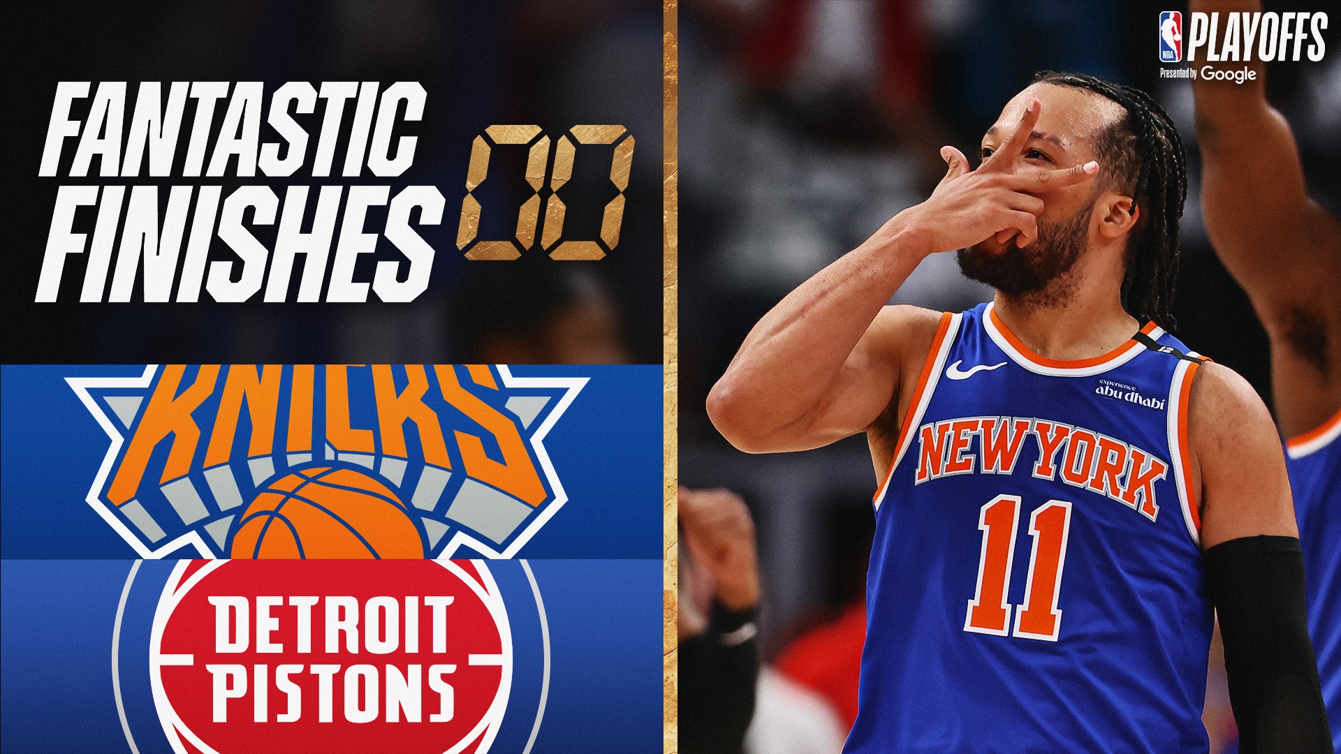 Brunson, Knicks close out Pistons in Game 6