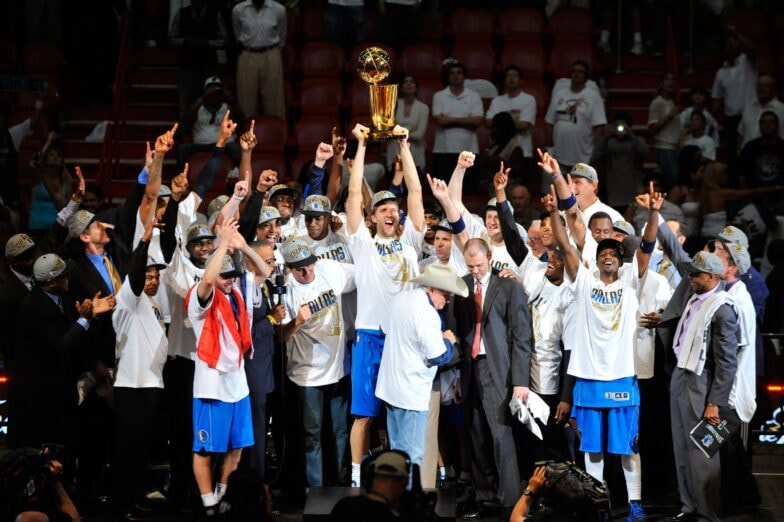 Dirk Nowitziki and the Dallas Mavericks won the 2011 NBA title