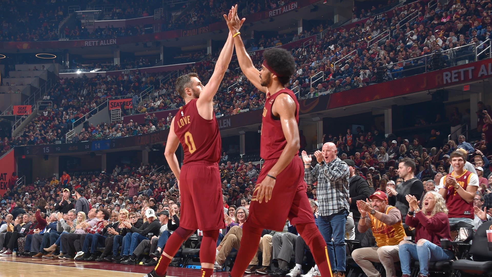 Most rebounds in playoff game: Cleveland Cavaliers