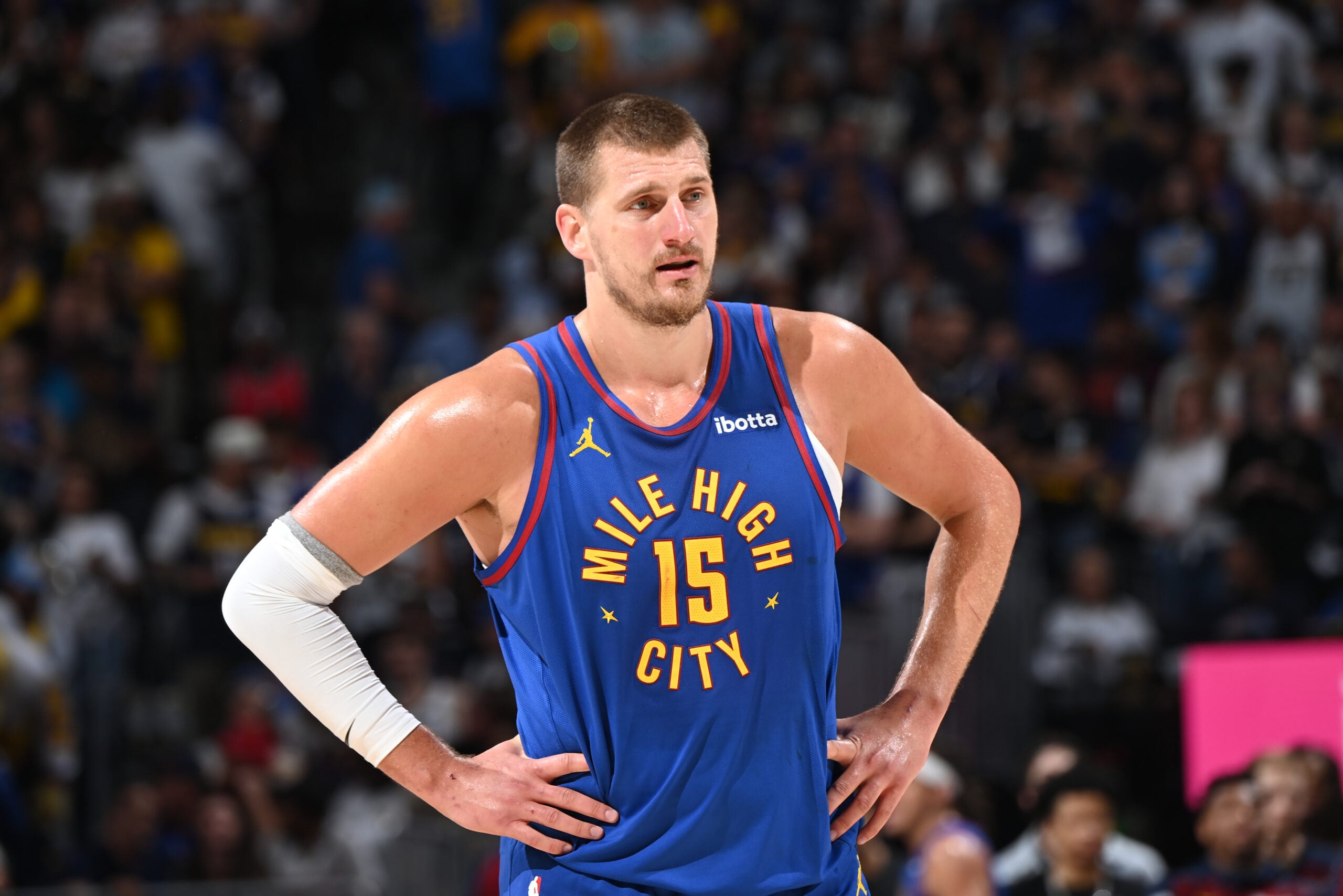 Most rebounds in a playoff game: Denver Nuggets