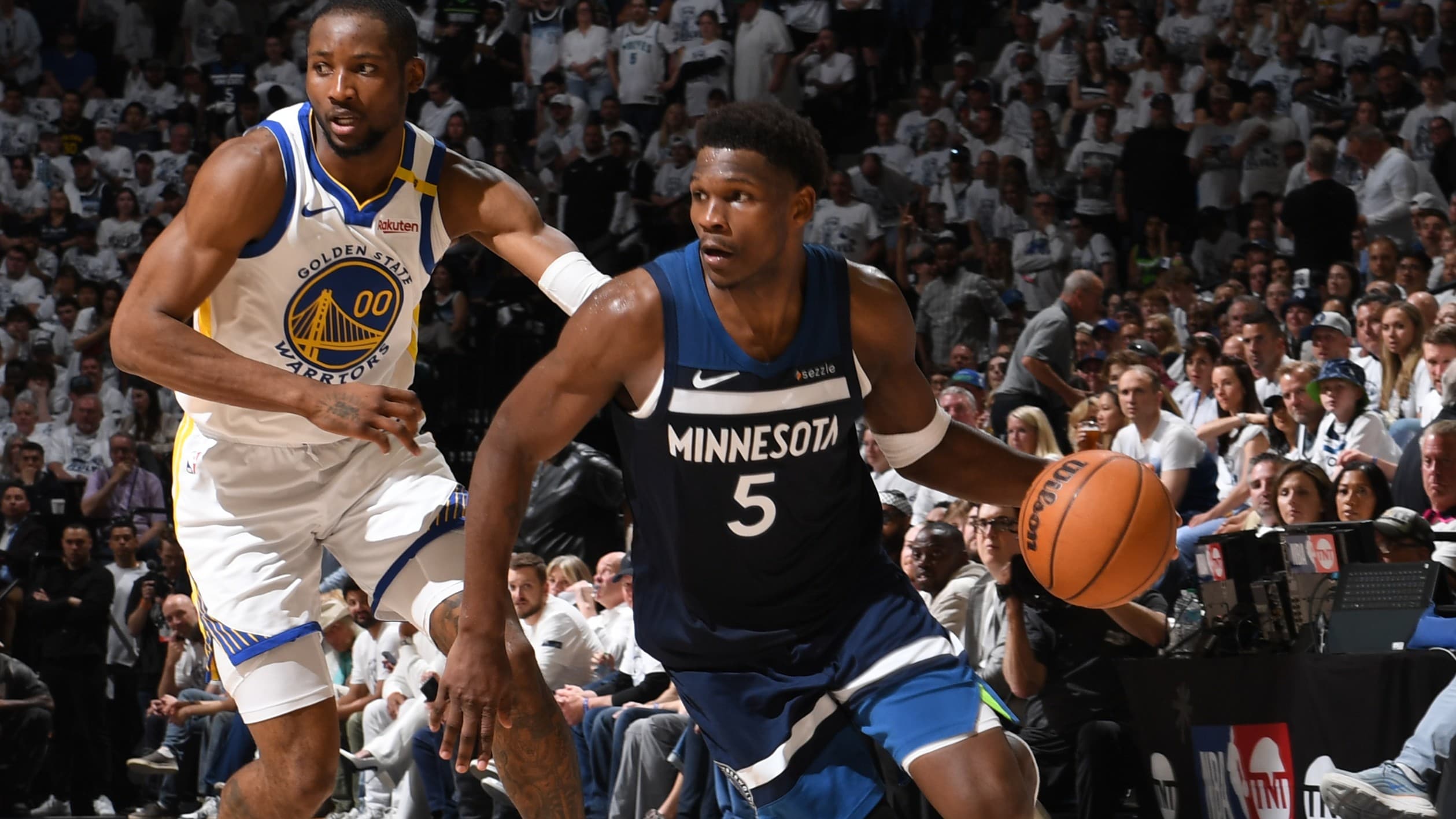 Anthony Edwards with 12 Assists vs. Golden State Warriors