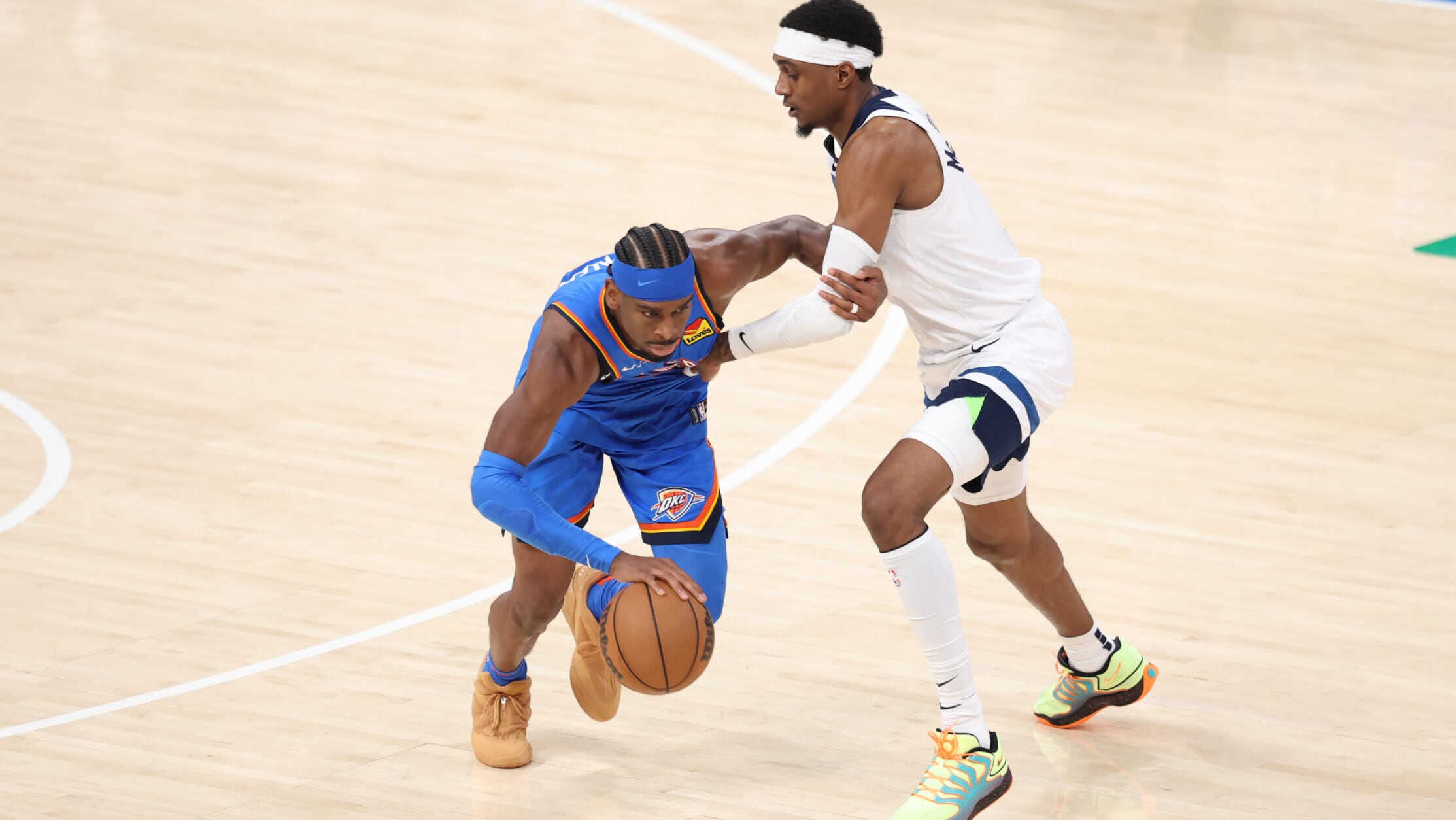Thunder offensive gears starting to grind as '80s-style basketball returns