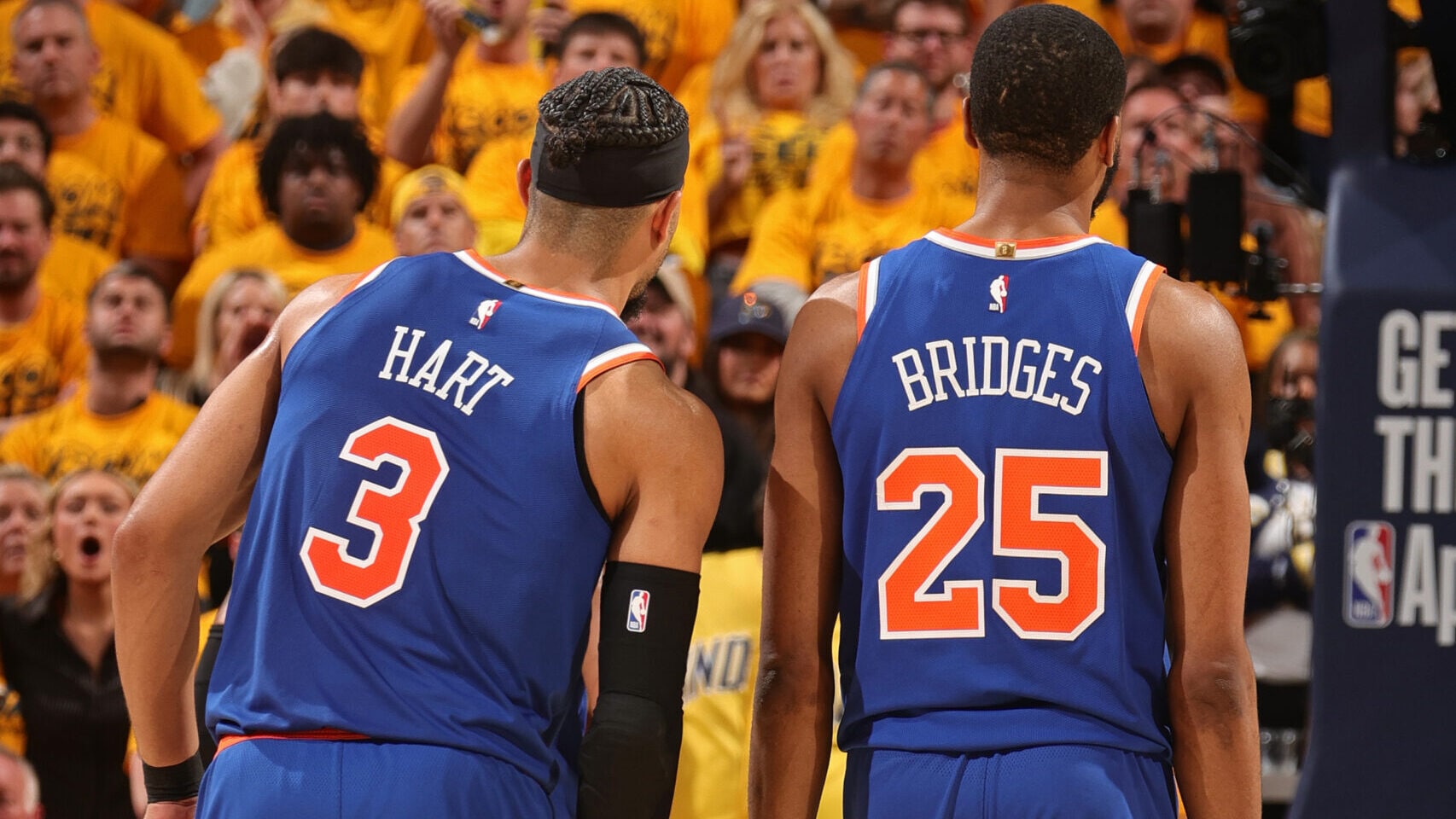 'Nova Knicks' Mikal Bridges and Josh Hart come up clutch in Game 3 victory
