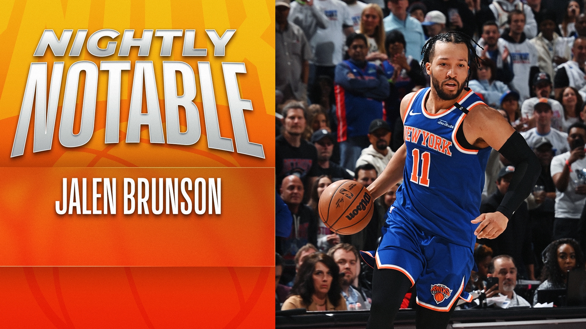 Nightly Notable: Jalen Brunson | May 1