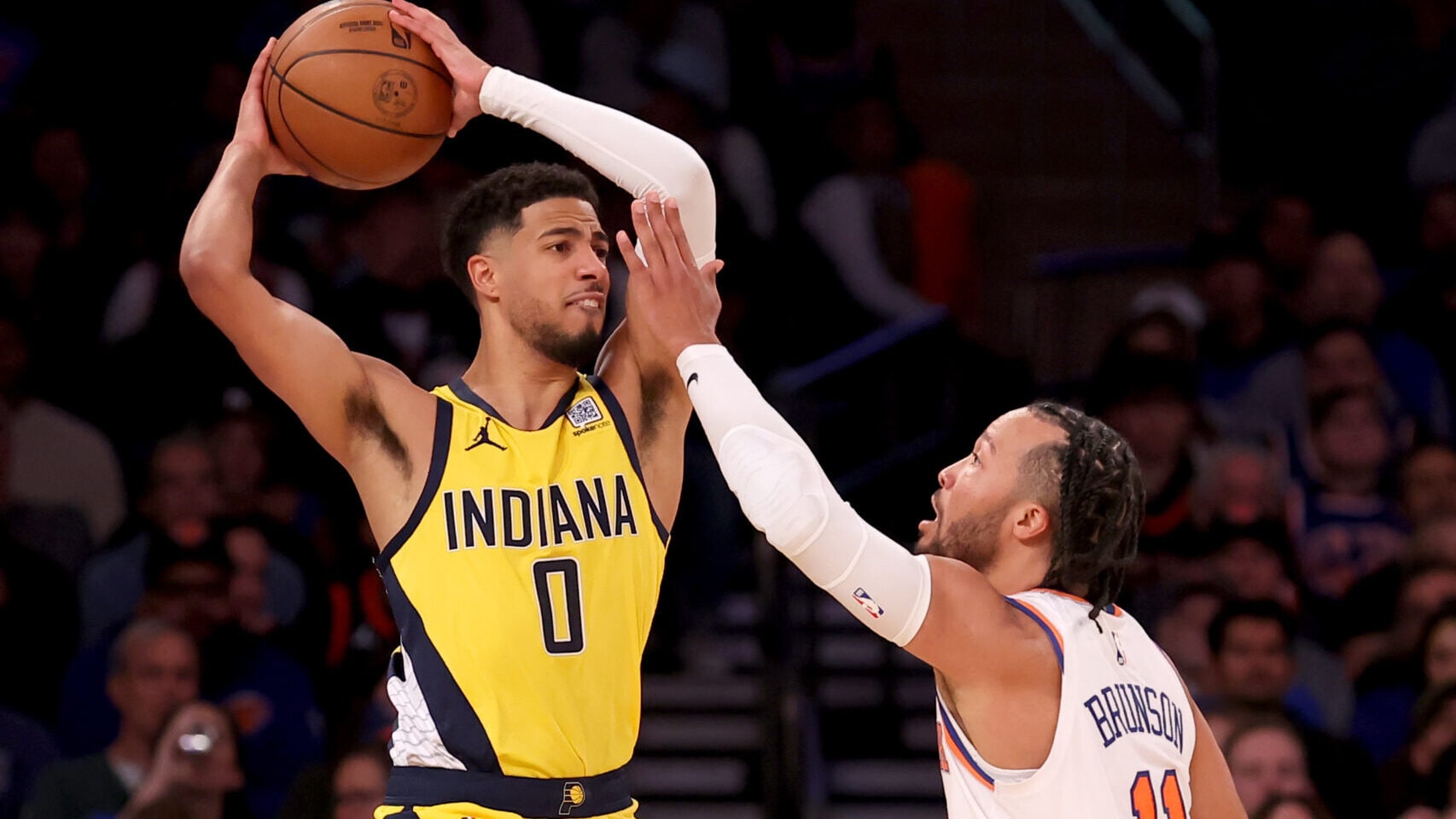 Reggie Miller, Jalen Rose flash back to Pacers playoff highs as Tyrese Haliburton, Jalen Brunson face off