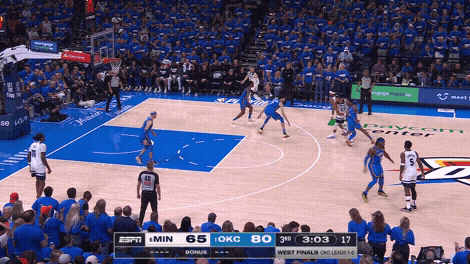 Cason Wallace fast-break lob to Chet Holmgren
