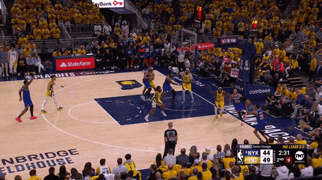 Tyrese Haliburton transition assist to Pascal Siakam