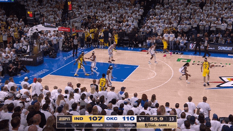 Pascal Siakam offensive rebound and put-back