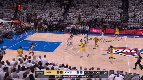 Obi Toppin 3-pointer