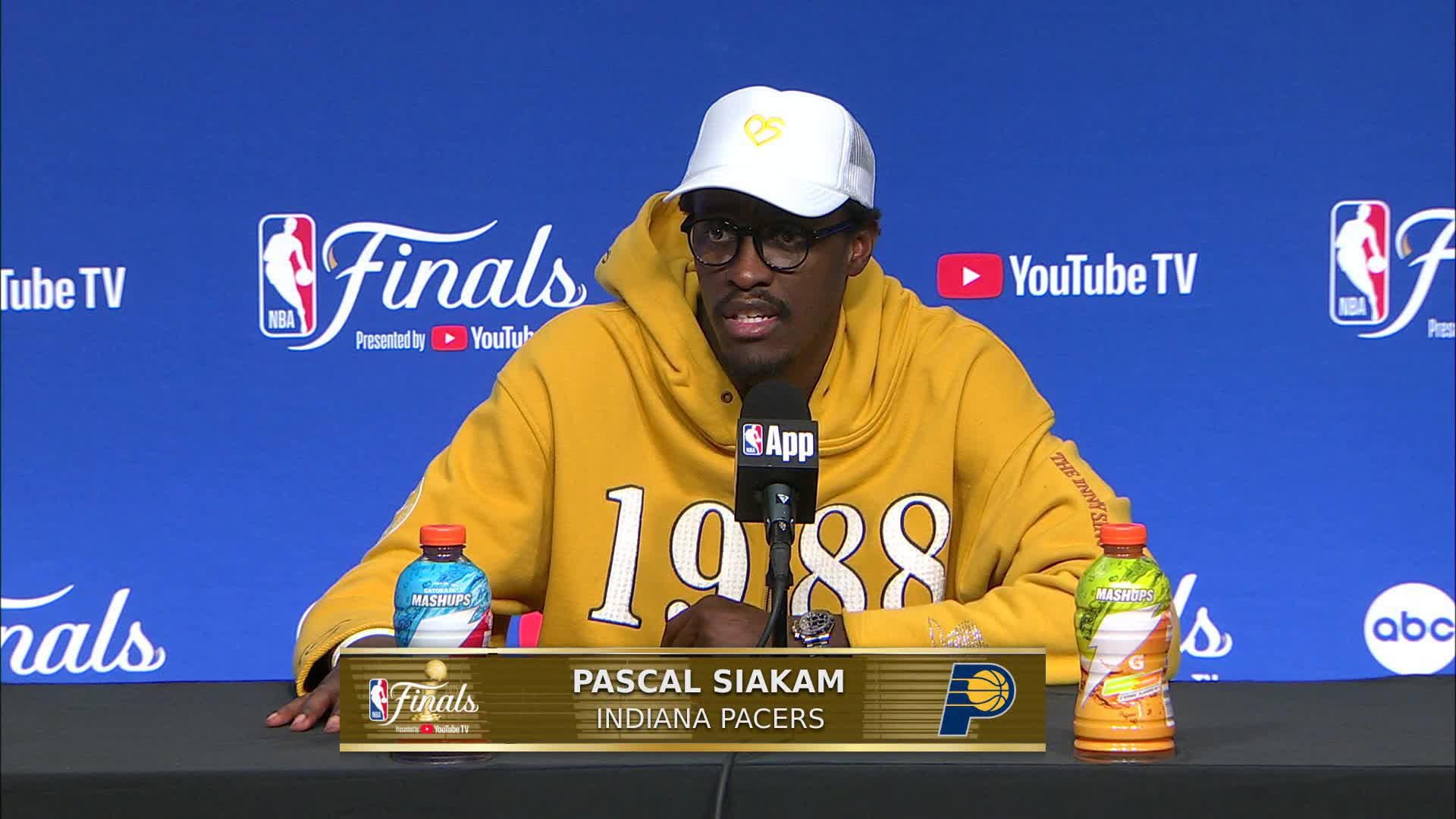 OKC 111, IND 104: Pascal Siakam's Postgame Media Availability