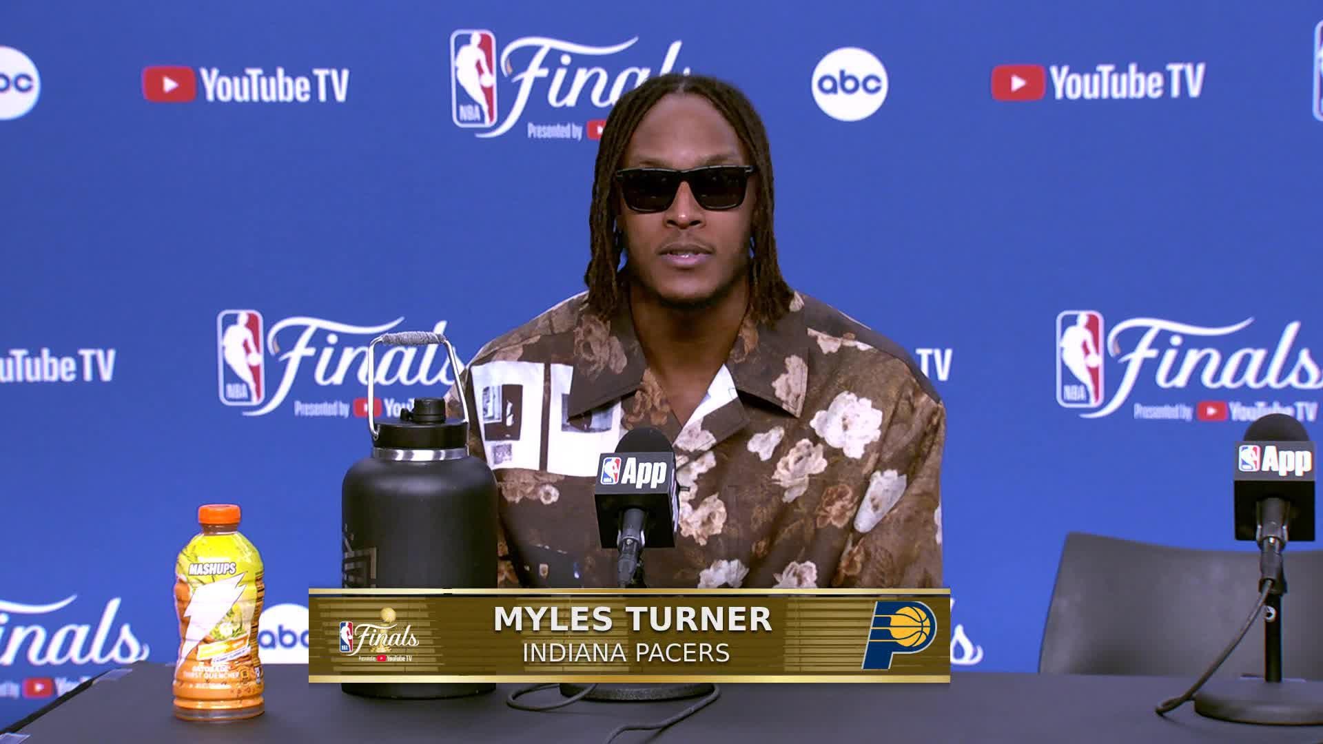 IND 111, OKC 110: Myles Turner's Post Game Media Availability