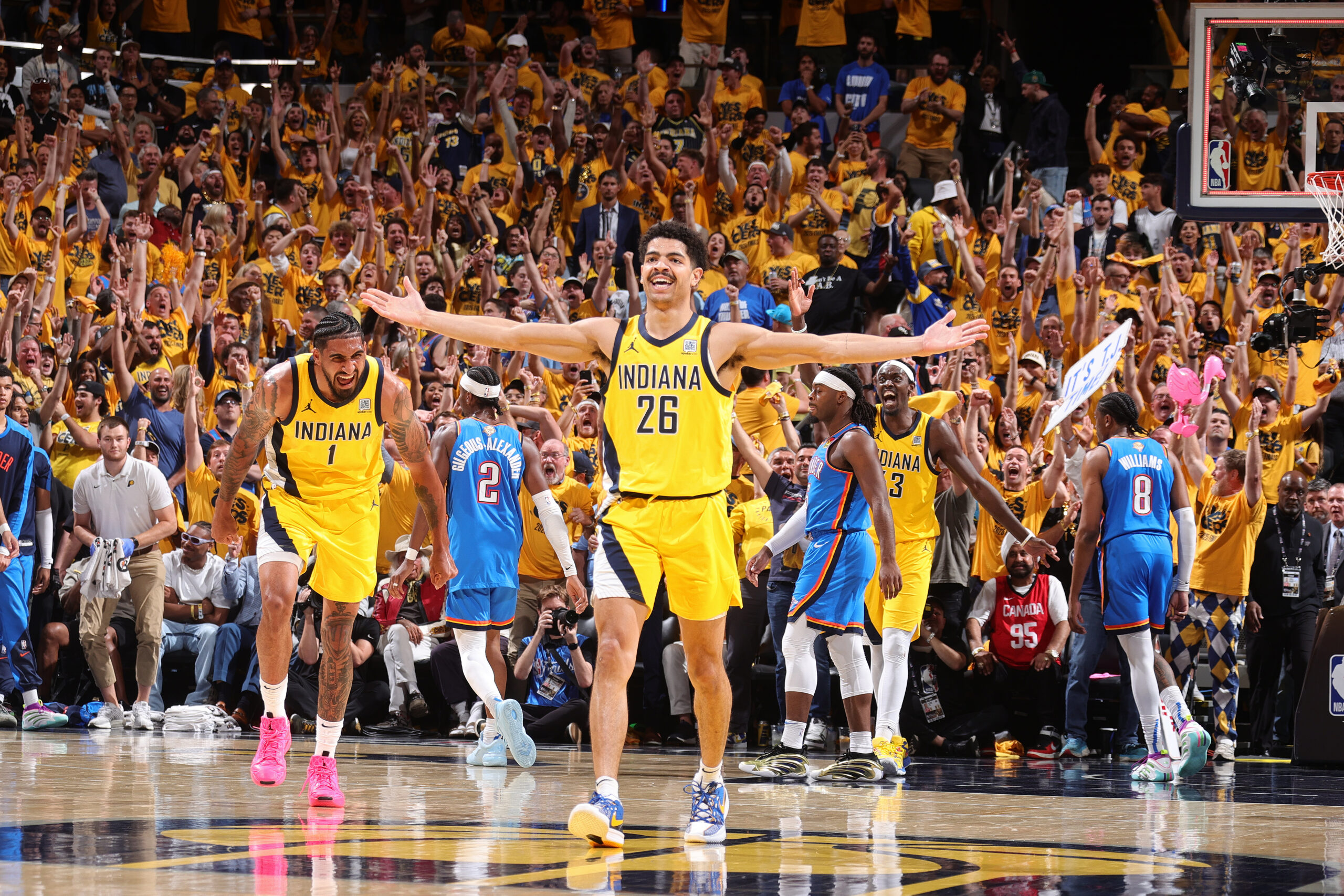 Best of Slow Motion: Indiana Pacers in Game 6