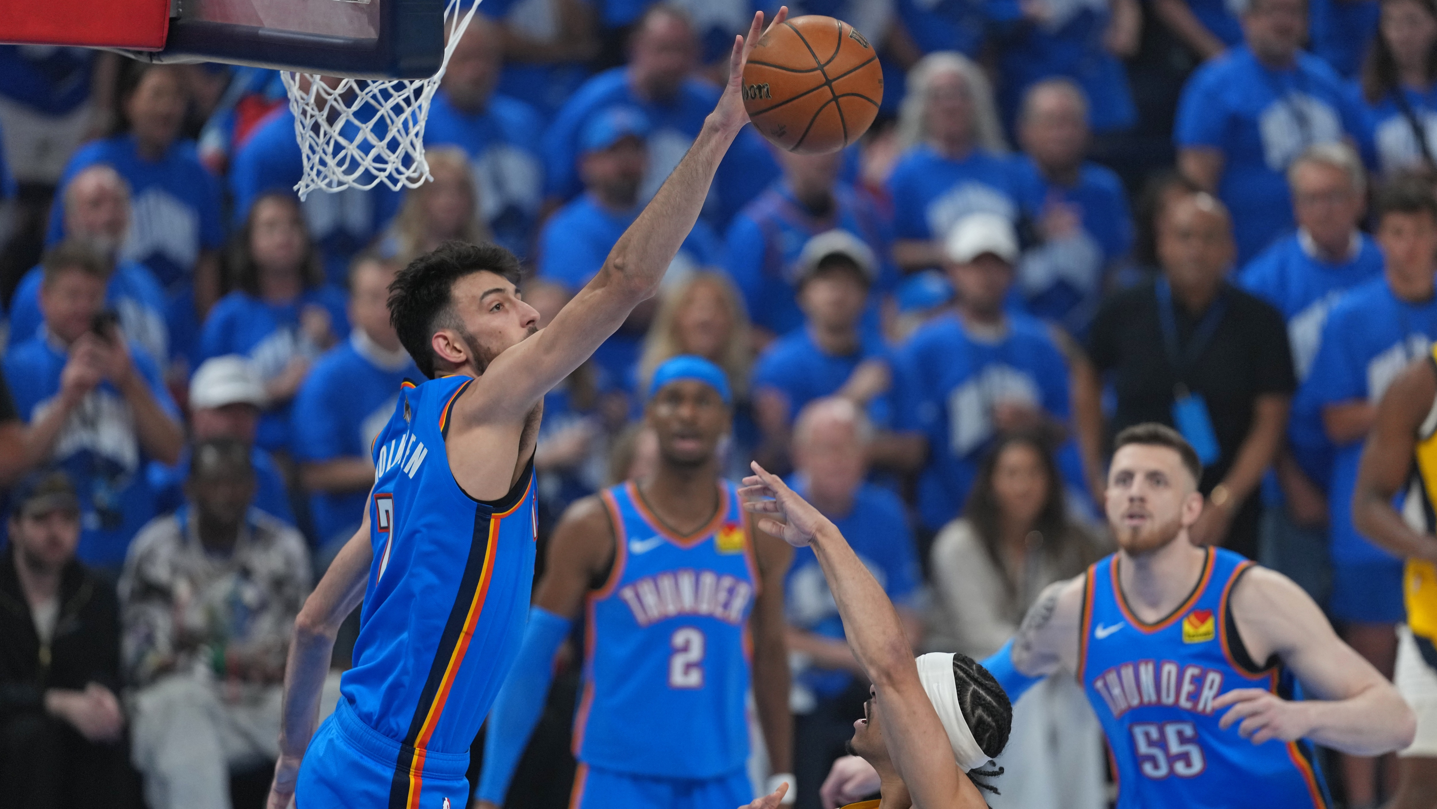 2025 NBA Finals: Chet Holmgren delivers best game of series in championship clincher