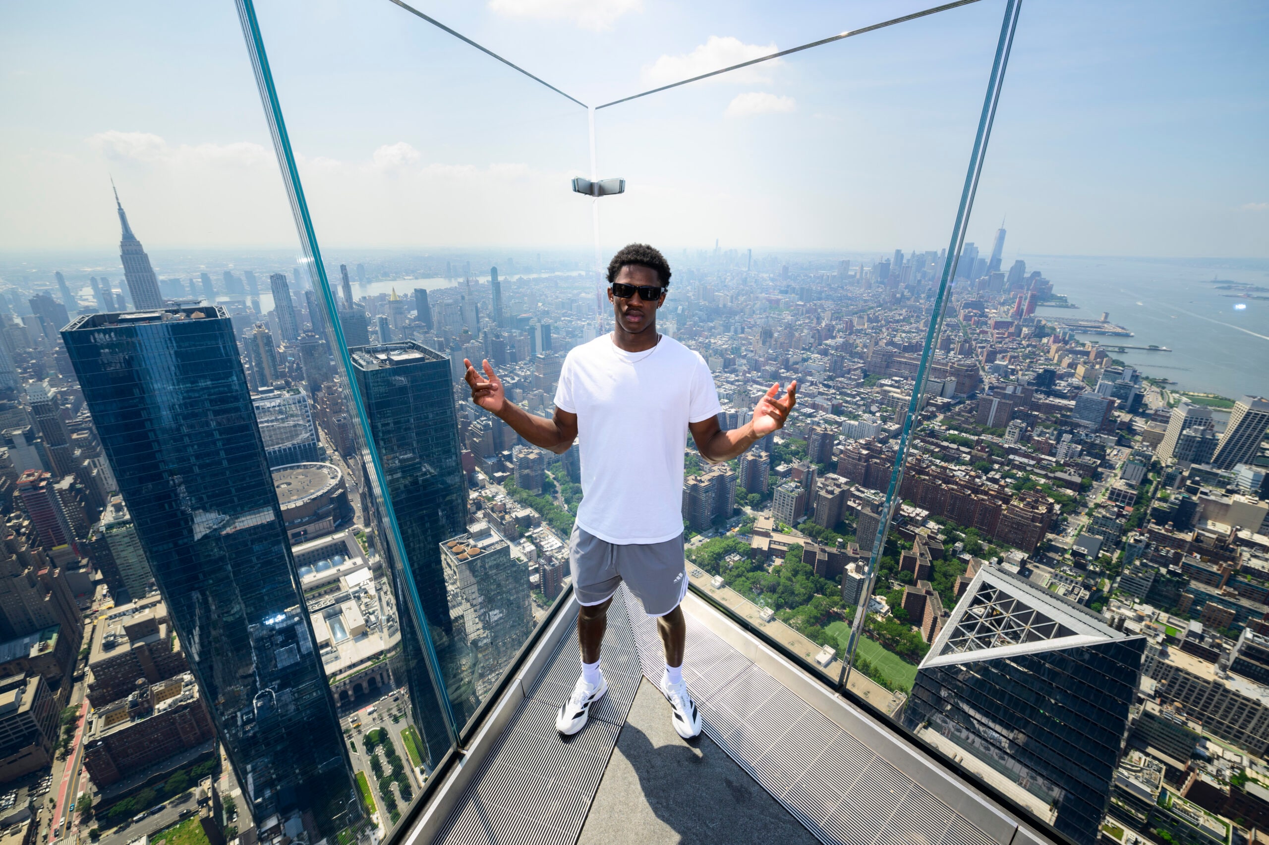 2025 NBA Draft: VJ Edgecombe takes in the Edge in NYC