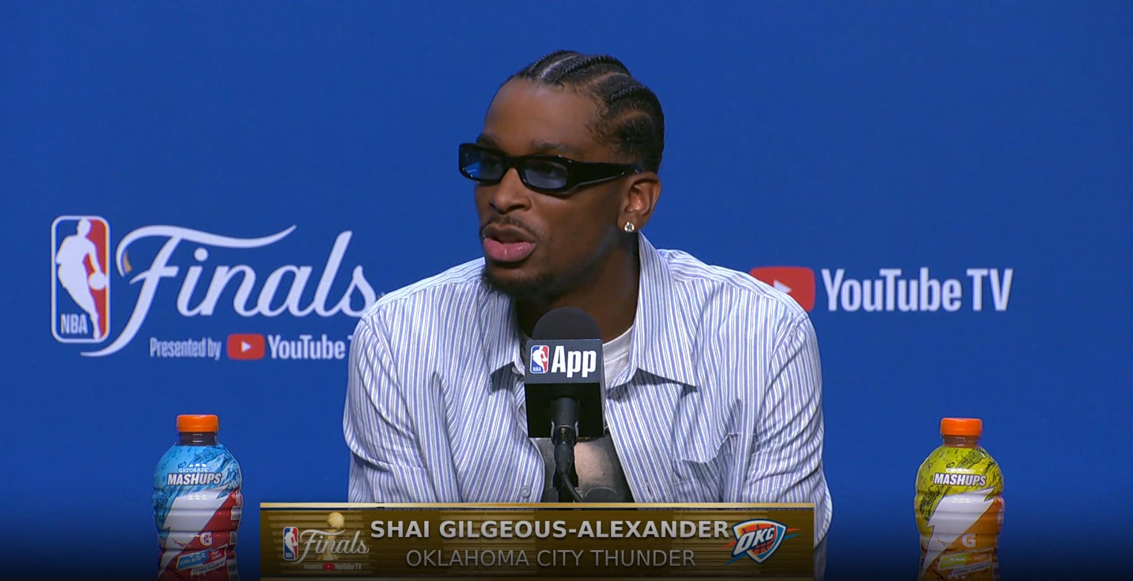 OKC 123, IND 107: Shai Gilgeous-Alexander's Post Game Media Availability