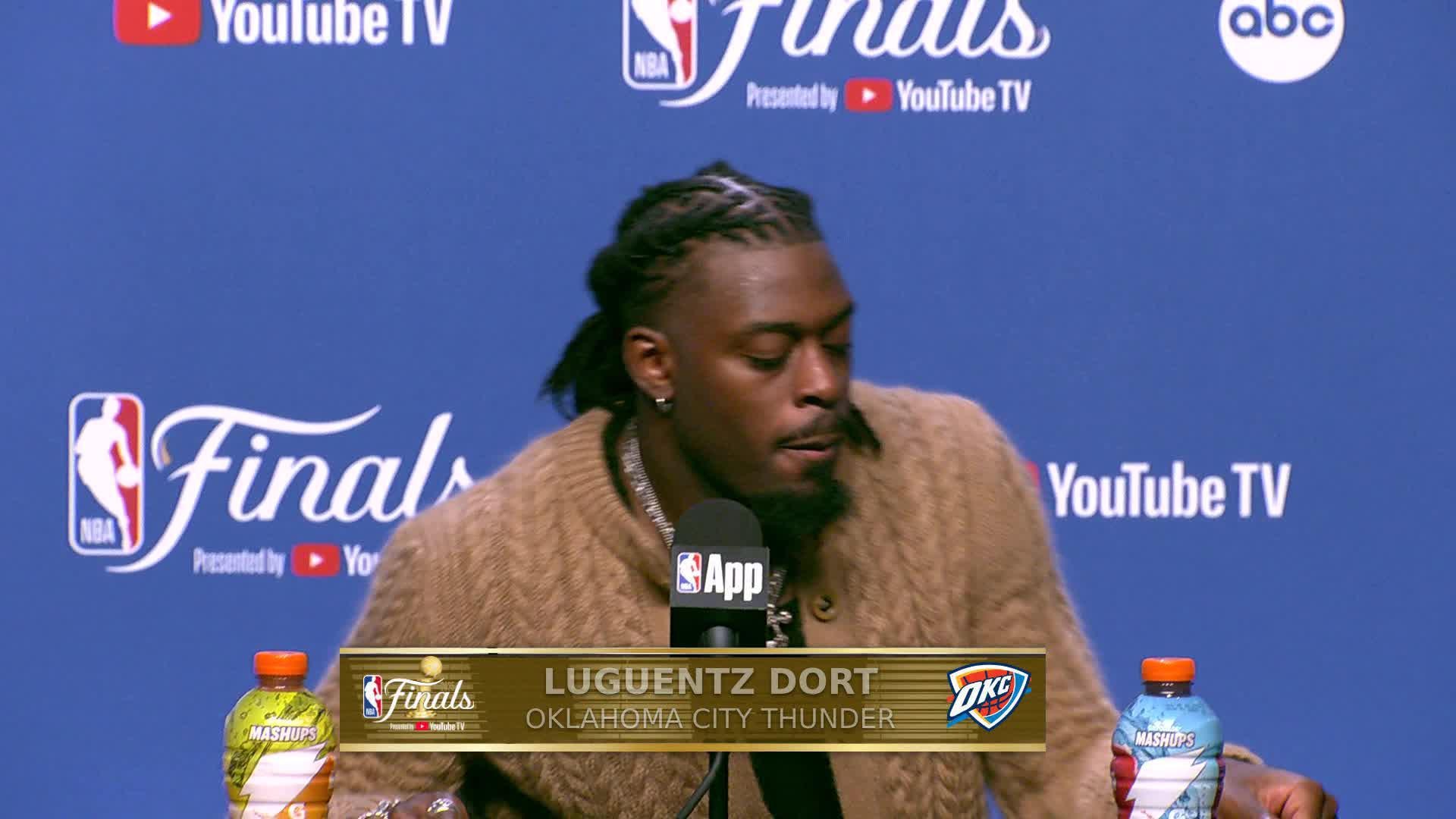 IND 111, OKC 110: Lu Dort's Post Game Media Availability