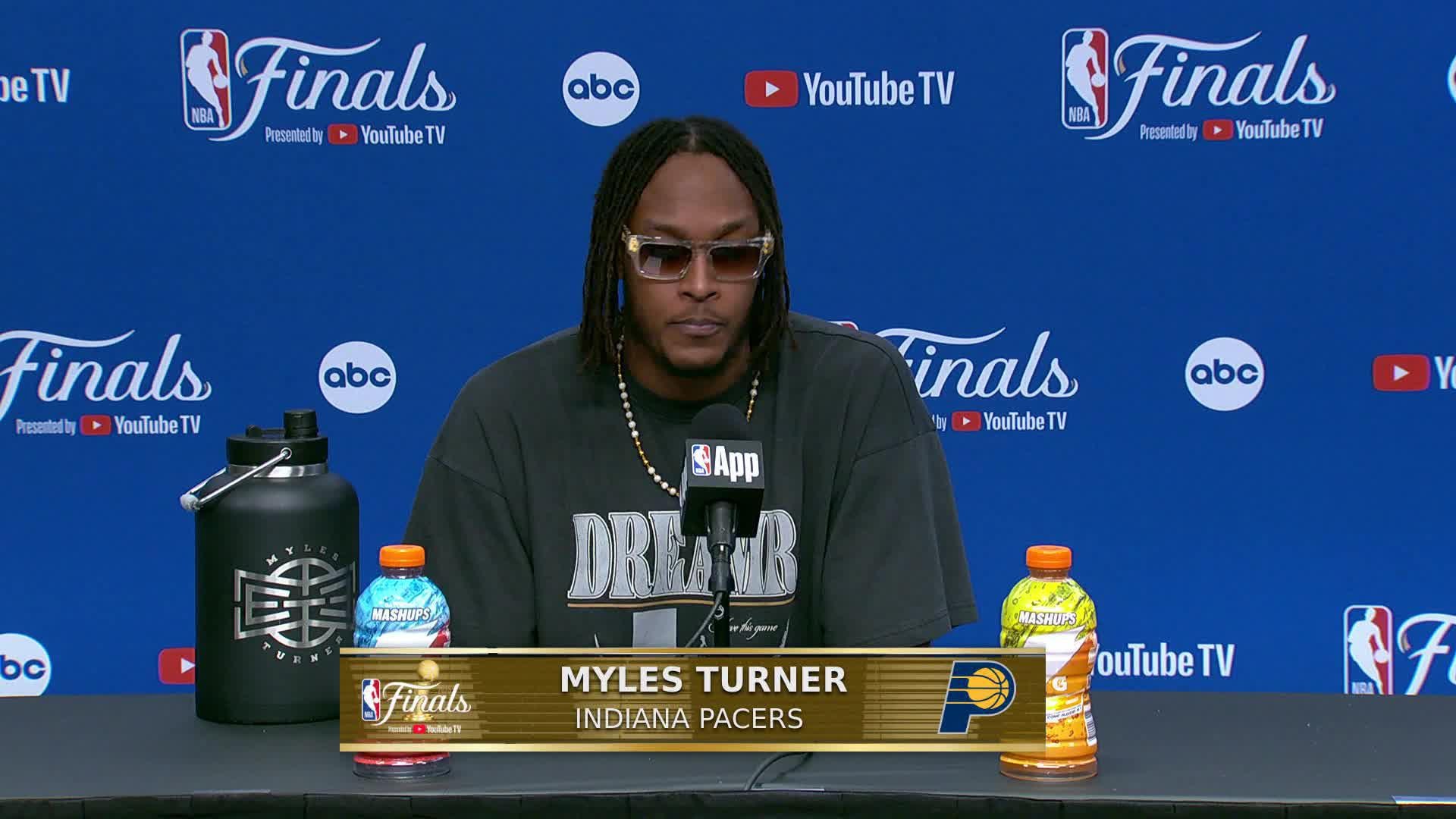 OKC 123, IND 107: Myles Turner's Post Game Media Availability