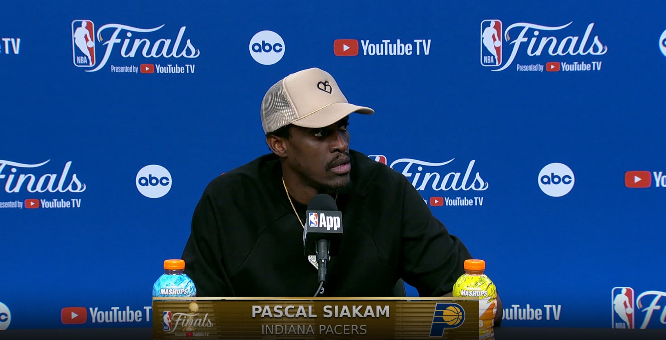 OKC 123, IND 107: Pascal Siakam's Post Game Media Availability