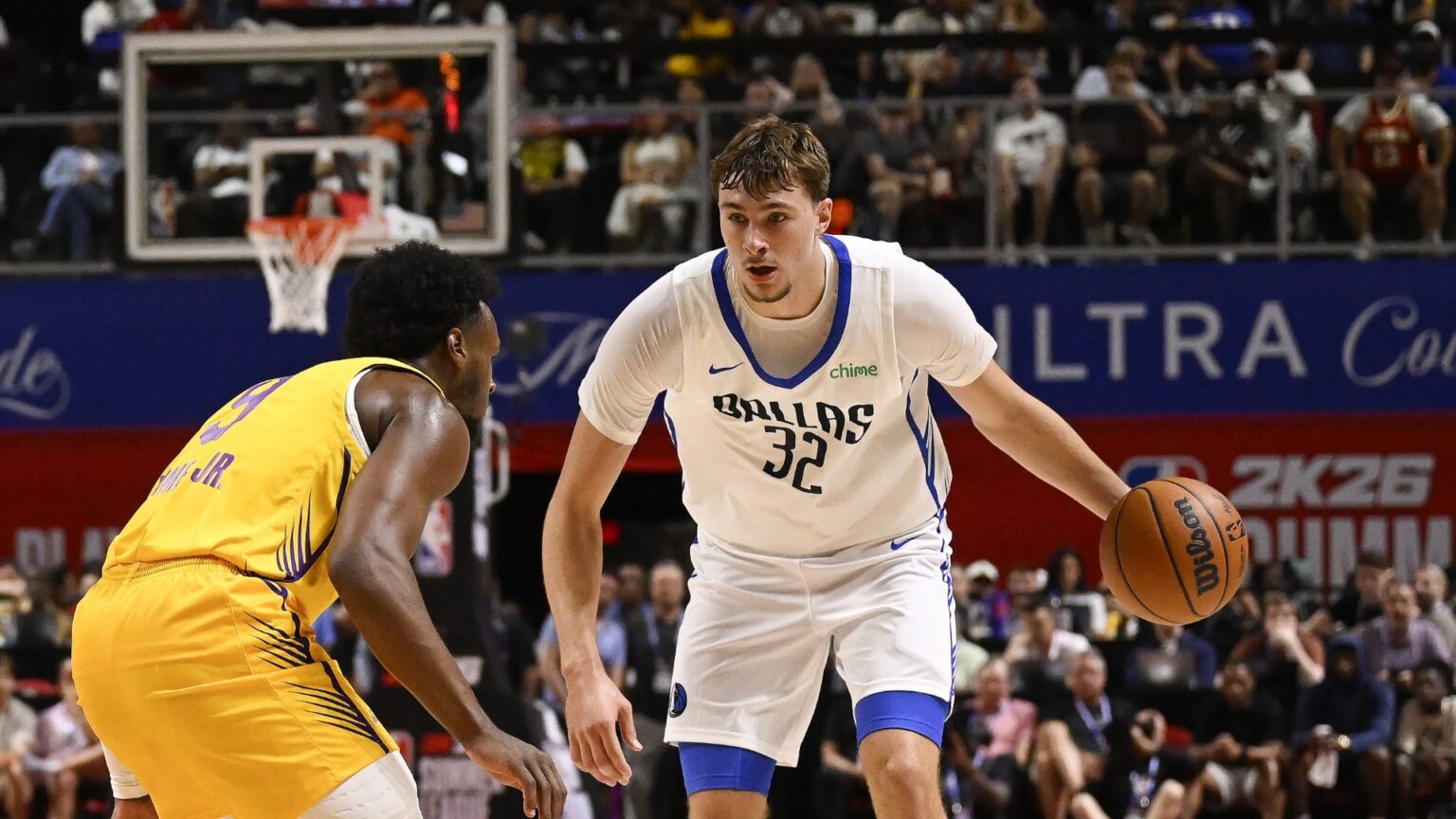 Cooper Flagg Shines in Pro Debut During NBA 2K26 Summer League