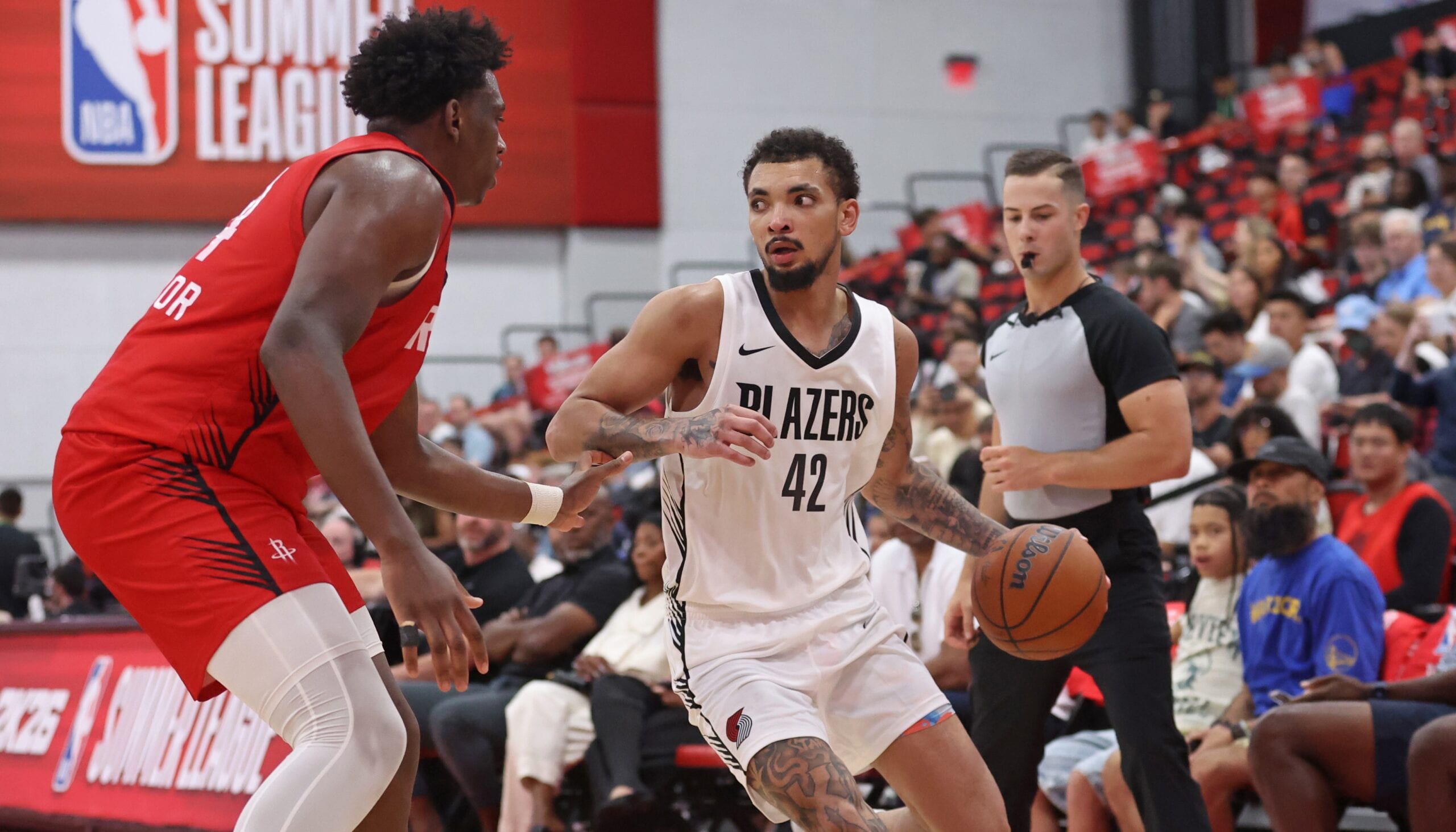 Liga de Verano NBA 2K26: Bouknight y los Blazers derrotan a los Rockets